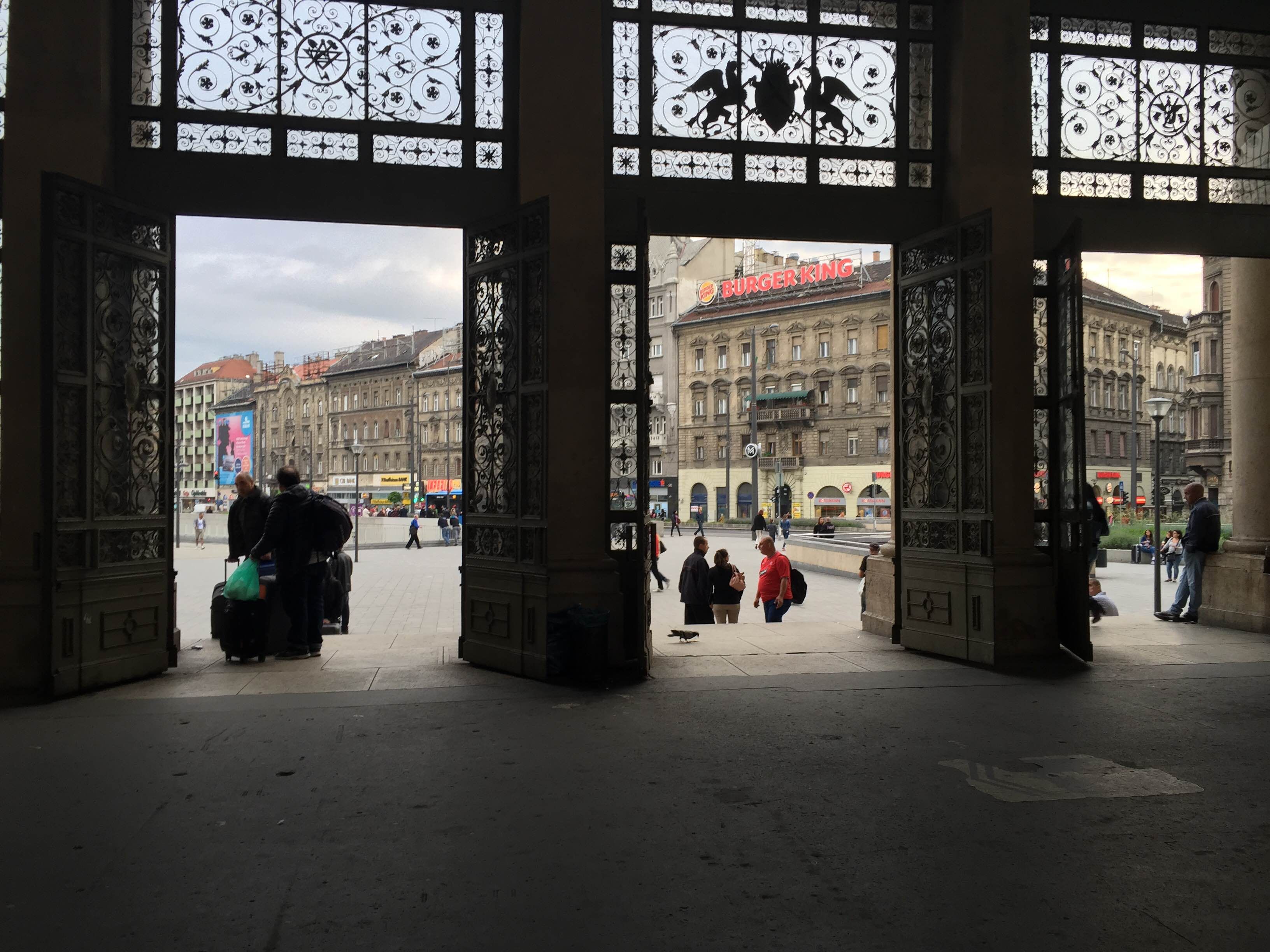 Estación del Este o Keleti Palvaudvar, por Mario Picasso
