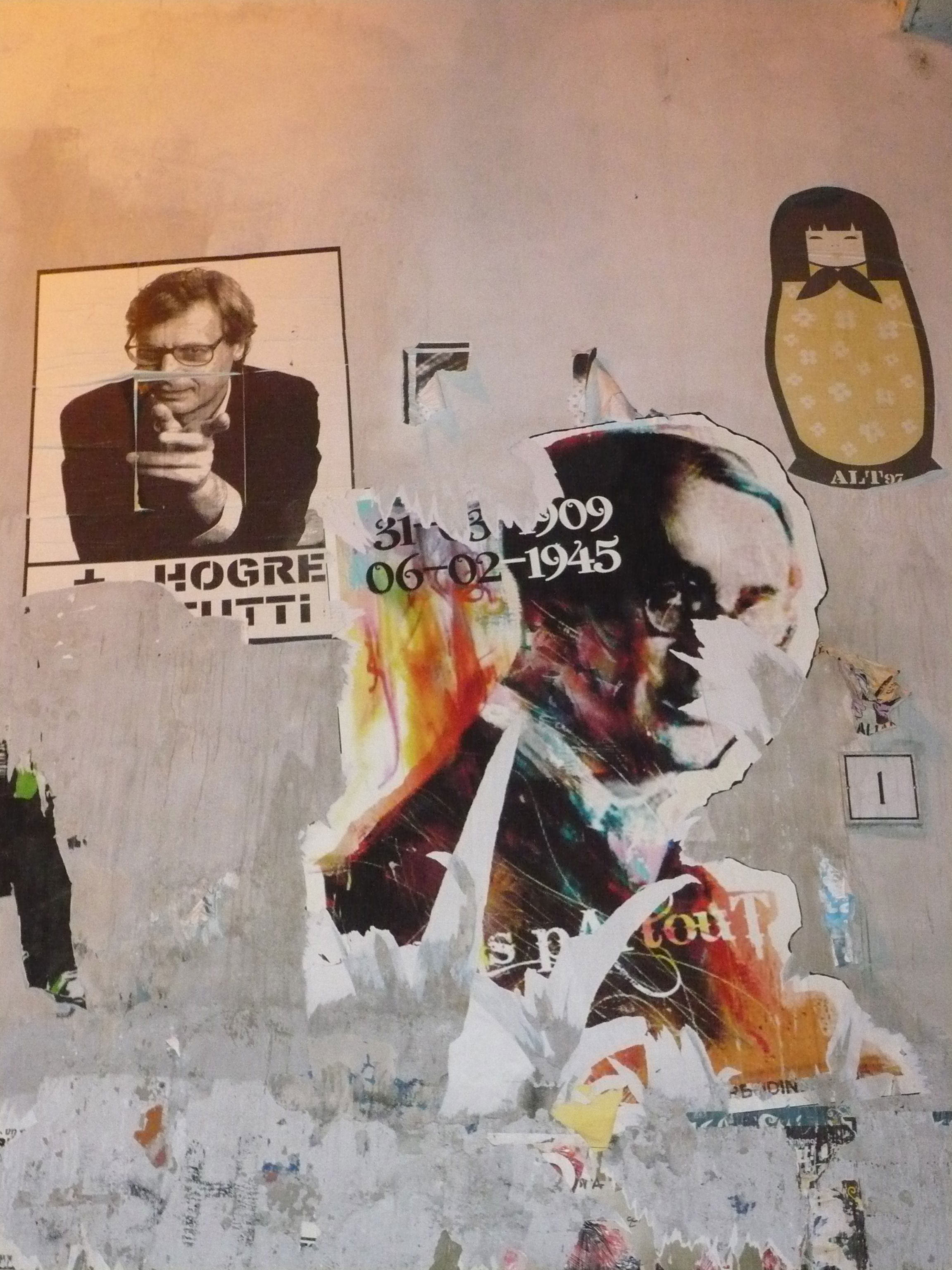 Arte callejero en el Trestevere, por lamaga
