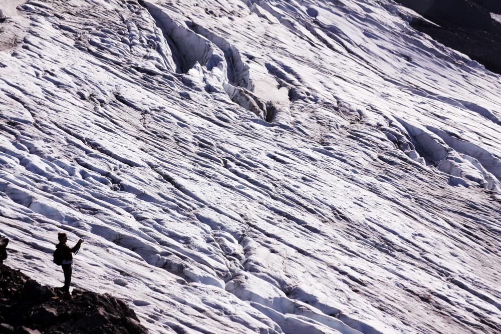 Glaciar Mocho-Choshuenco, por Tribi Lin