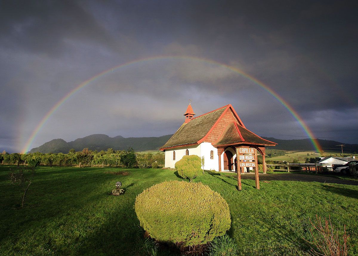 7 destinos que forman un arco iris