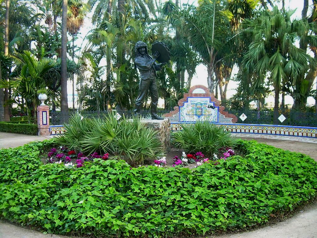 Paseo del Parque/Zona Centro de Málaga, por María del Carmen Fernández Milanés