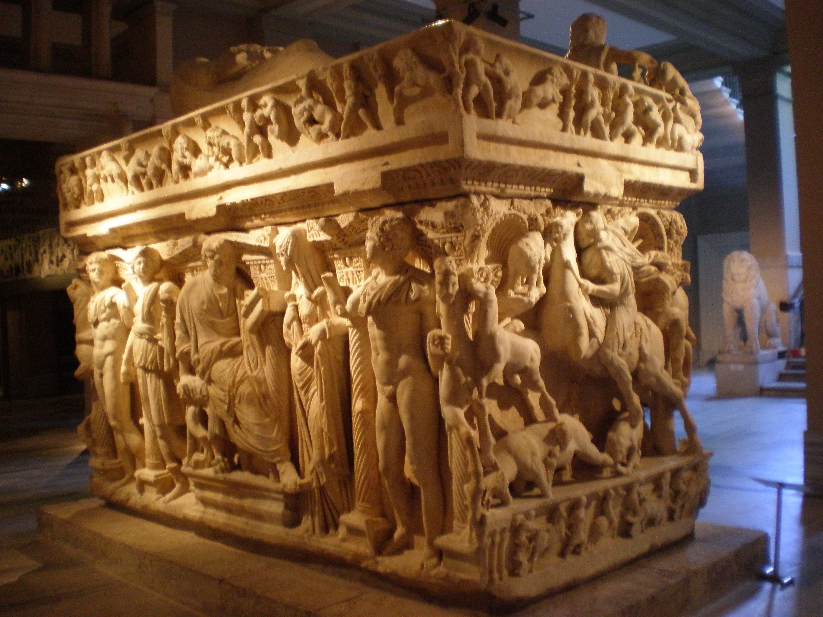 alexander sarcophagus istanbul museum