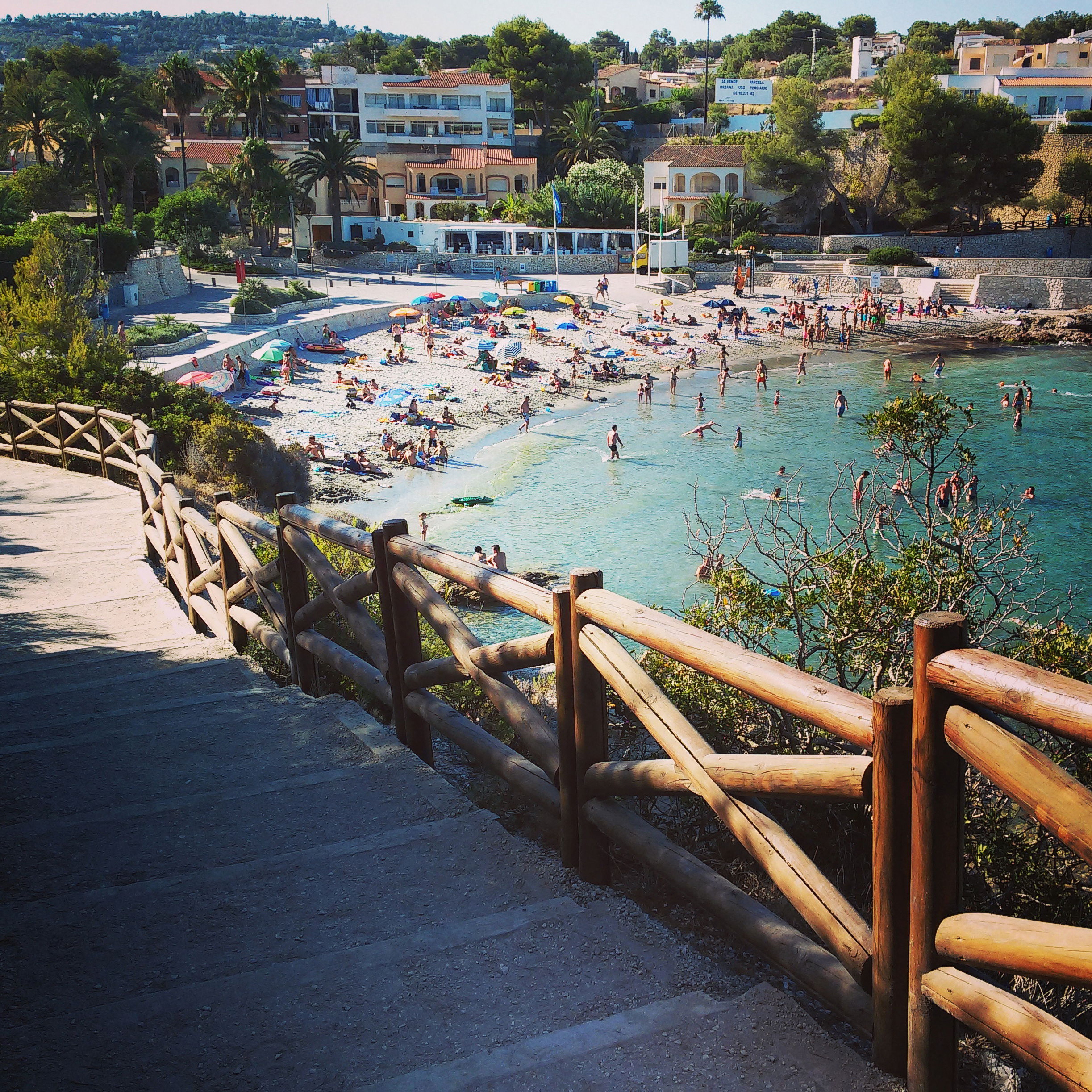 Playa Fustera, por David Glez