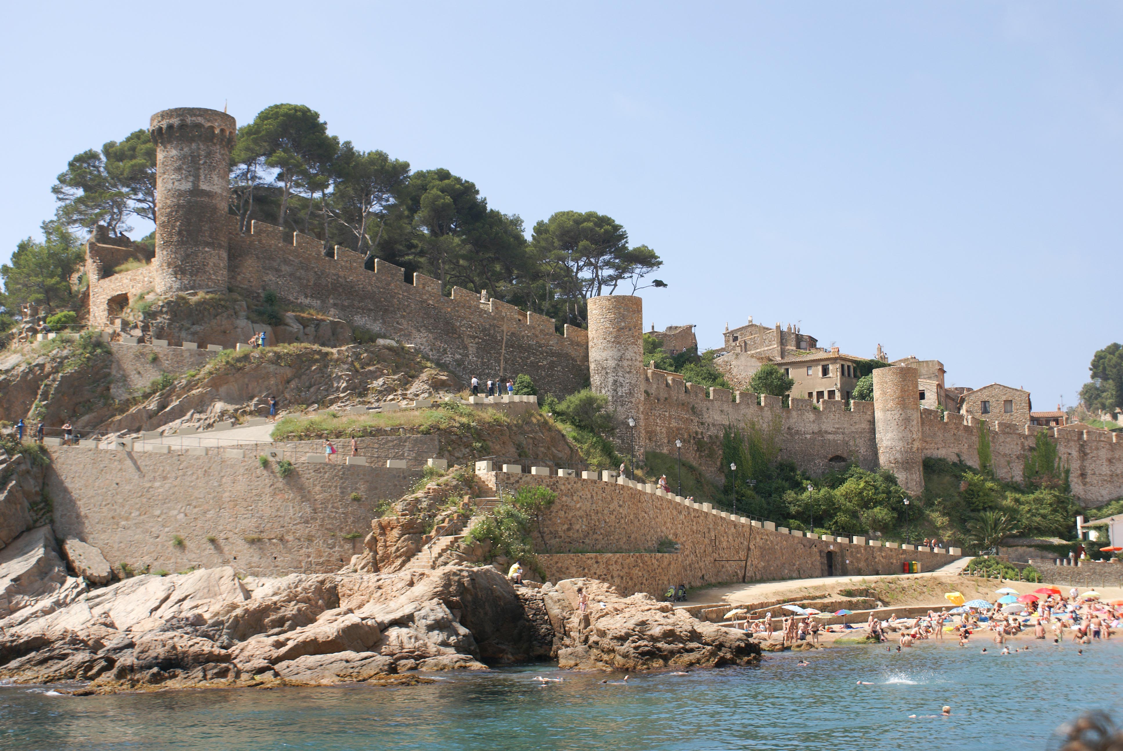 El castillo de Tossa de Mar, por ferasilar