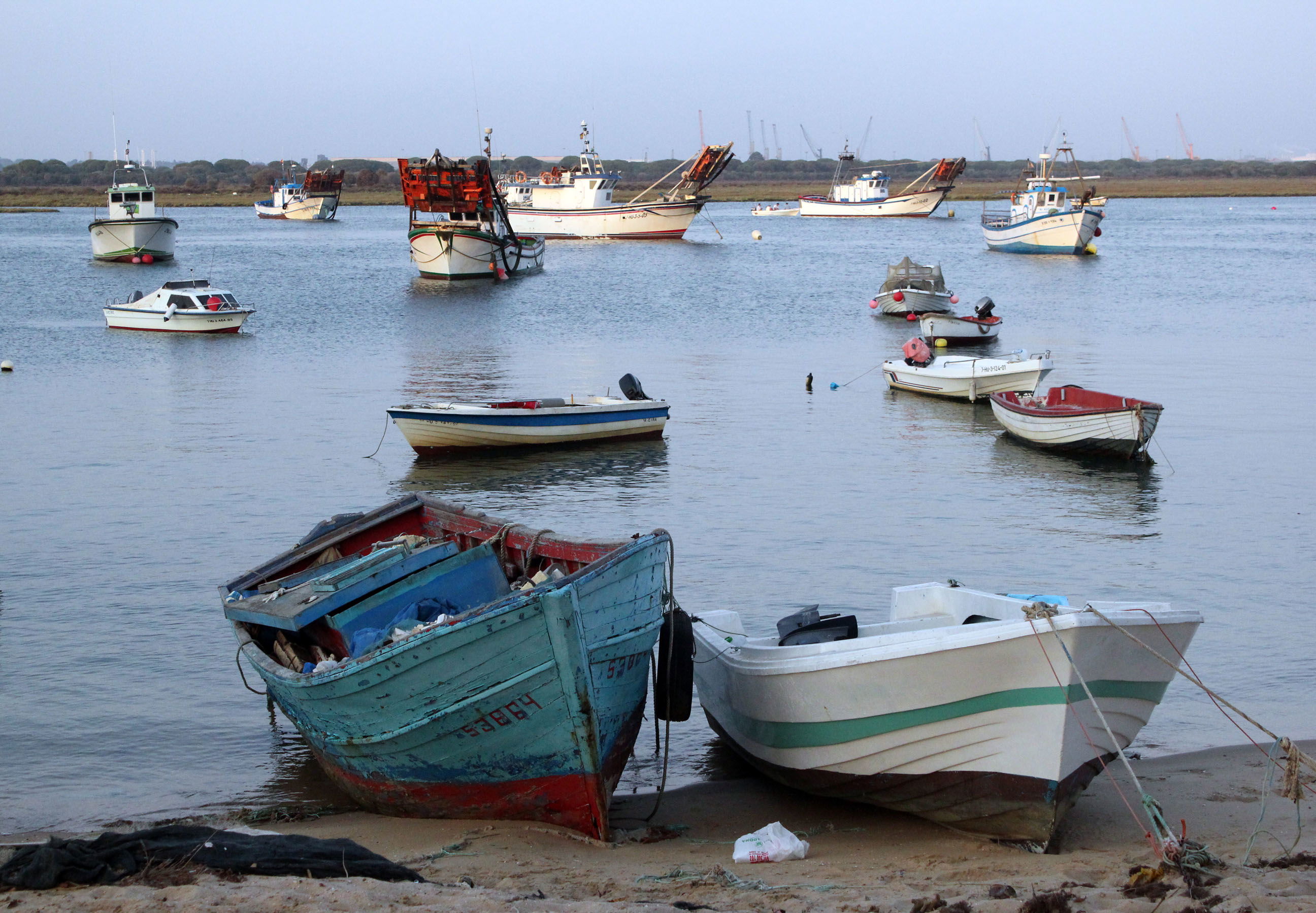 Puerto Pesquero de Punta Umbria, por Agustín Márquez