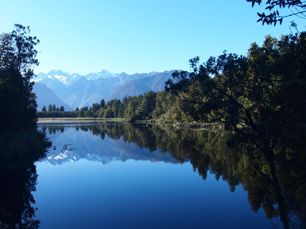 Lago Matheson, por Carlos Olmo