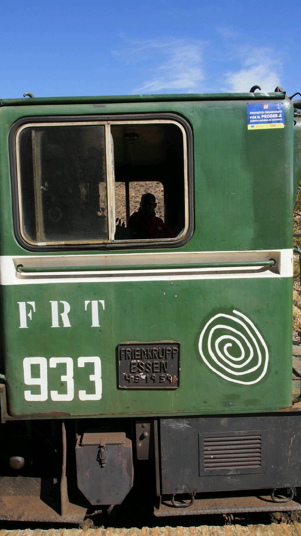 Tren turístico de Minas de Ríotinto, por Carlos Olmo