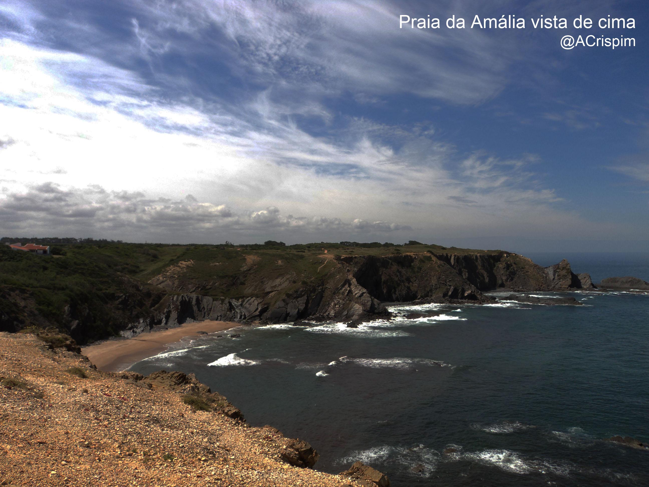 Playa de la Amália, por Ana Crispim