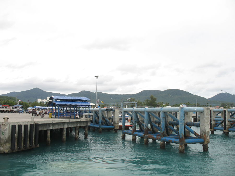 Thong Sala Pier, por miguel a. cartagena