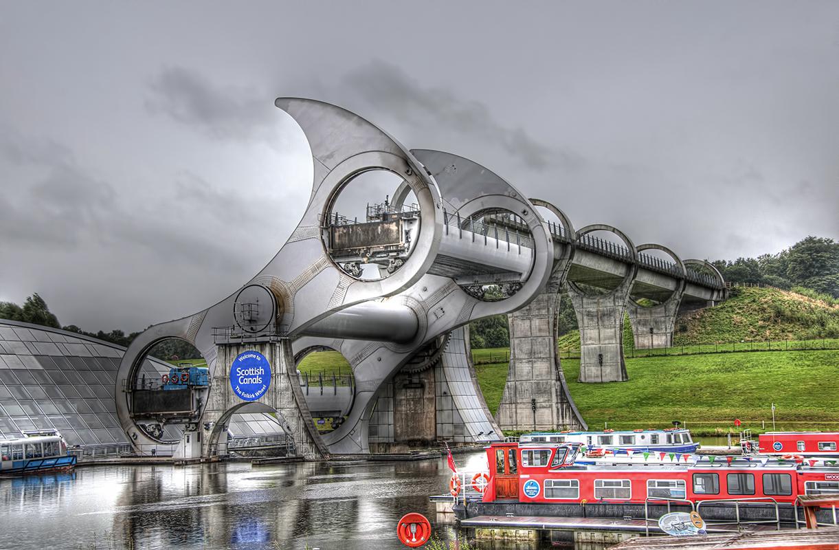 The Falkirk Wheel, por Gustavo Arias García