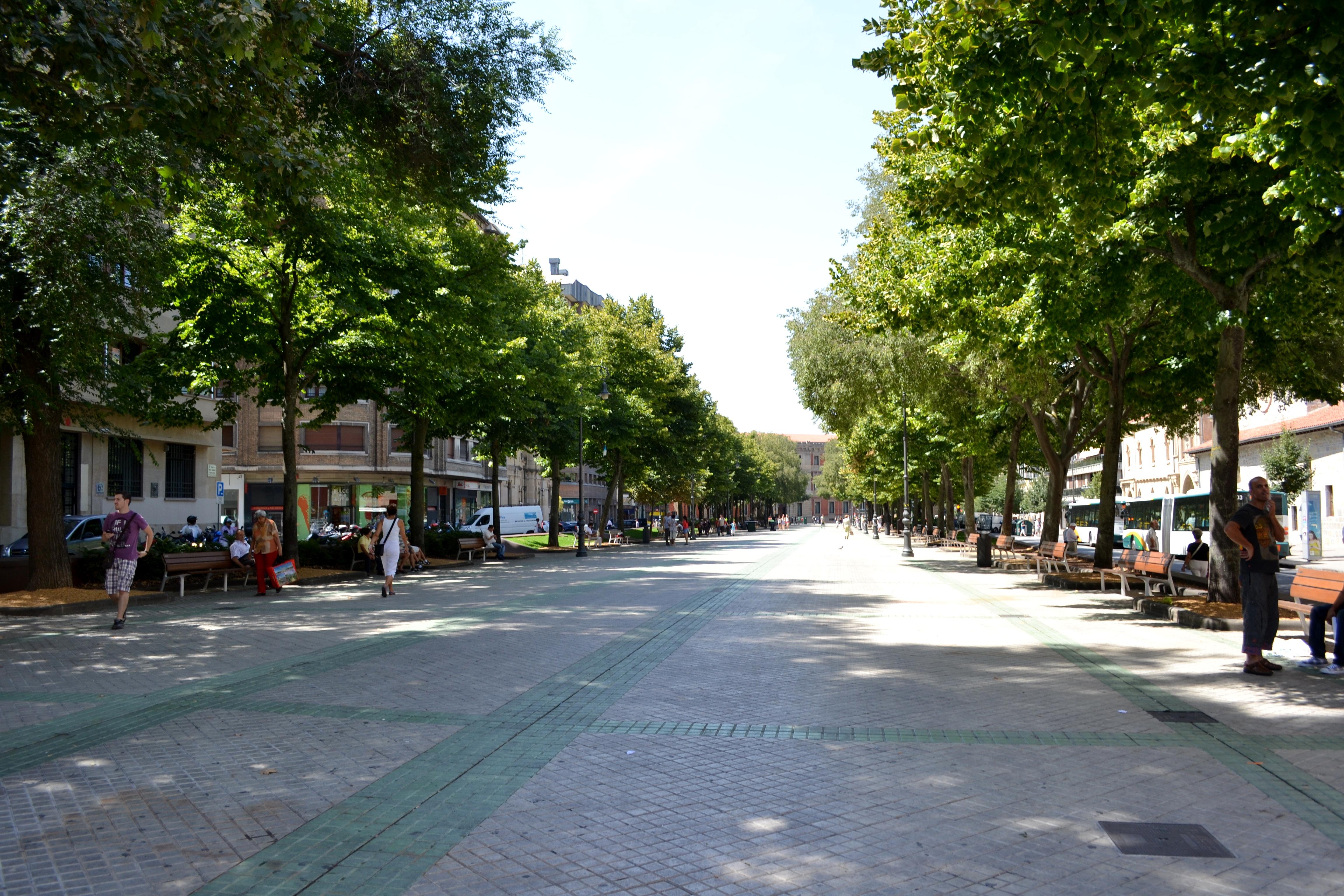 Paseo de Sarasate, por Simonetta Di Zanutto
