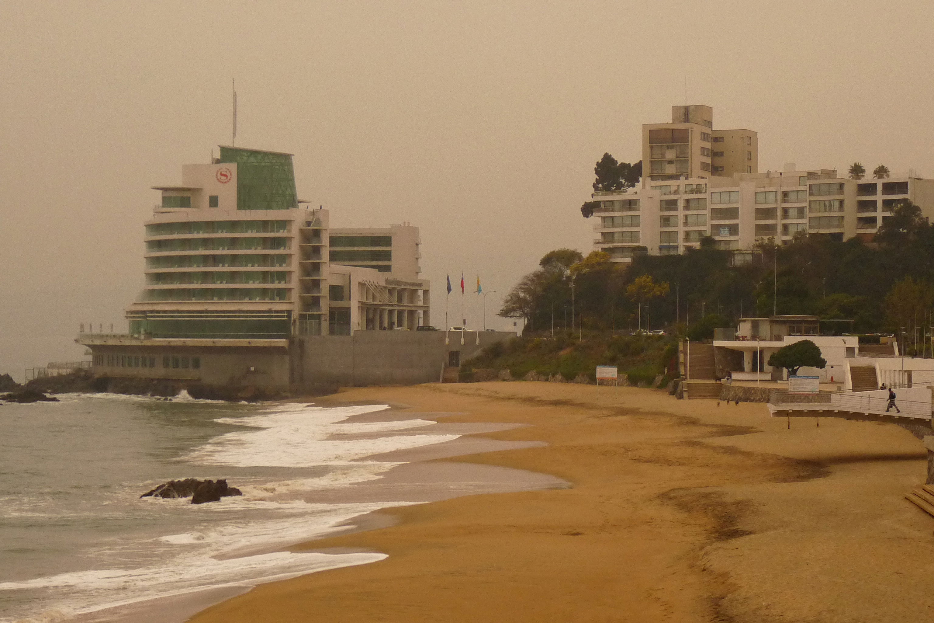 Playa Caleta Abarca, por Pablo Olivera 