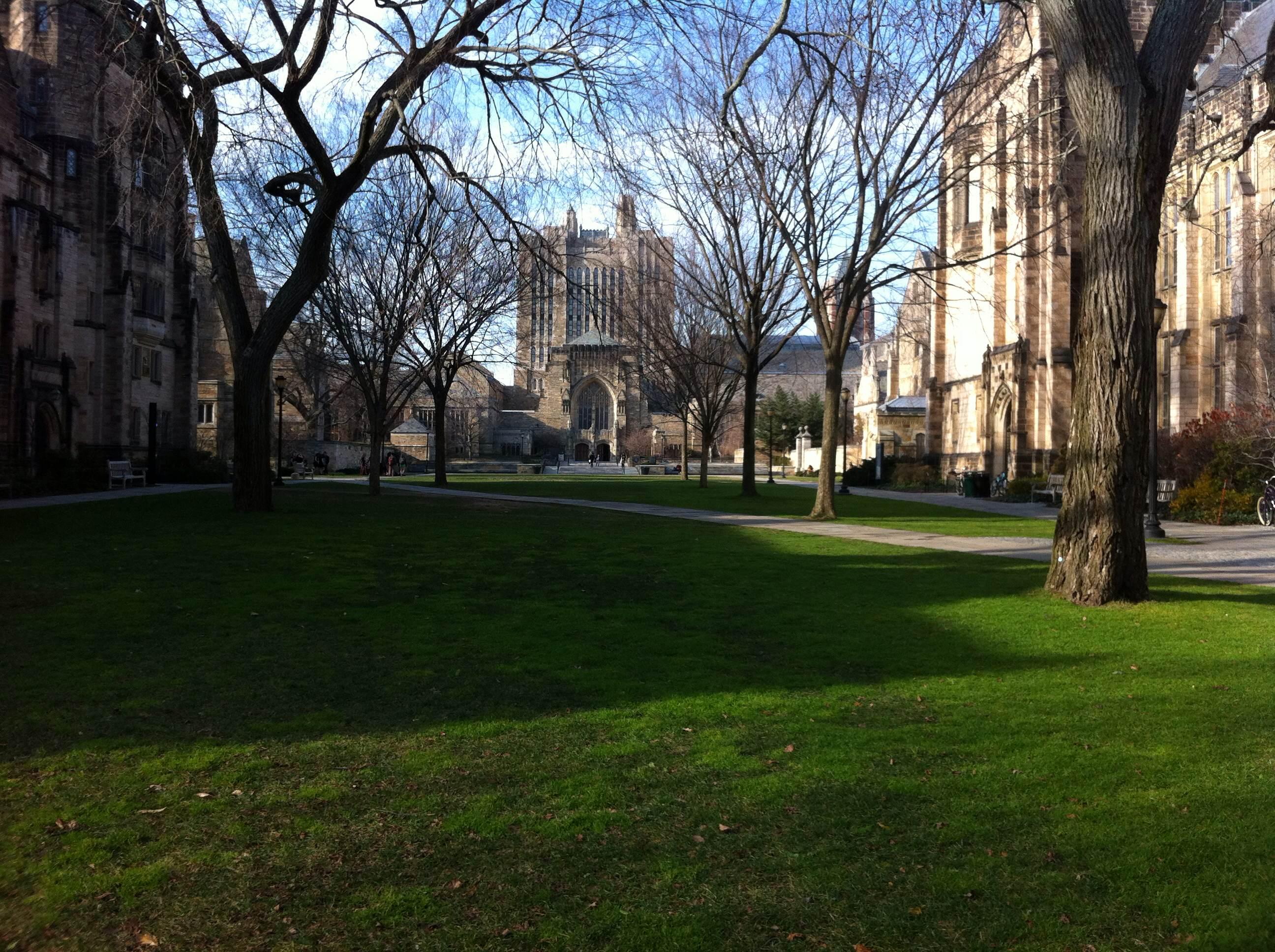 Yale University Connecticut Hall, por Gerardlb