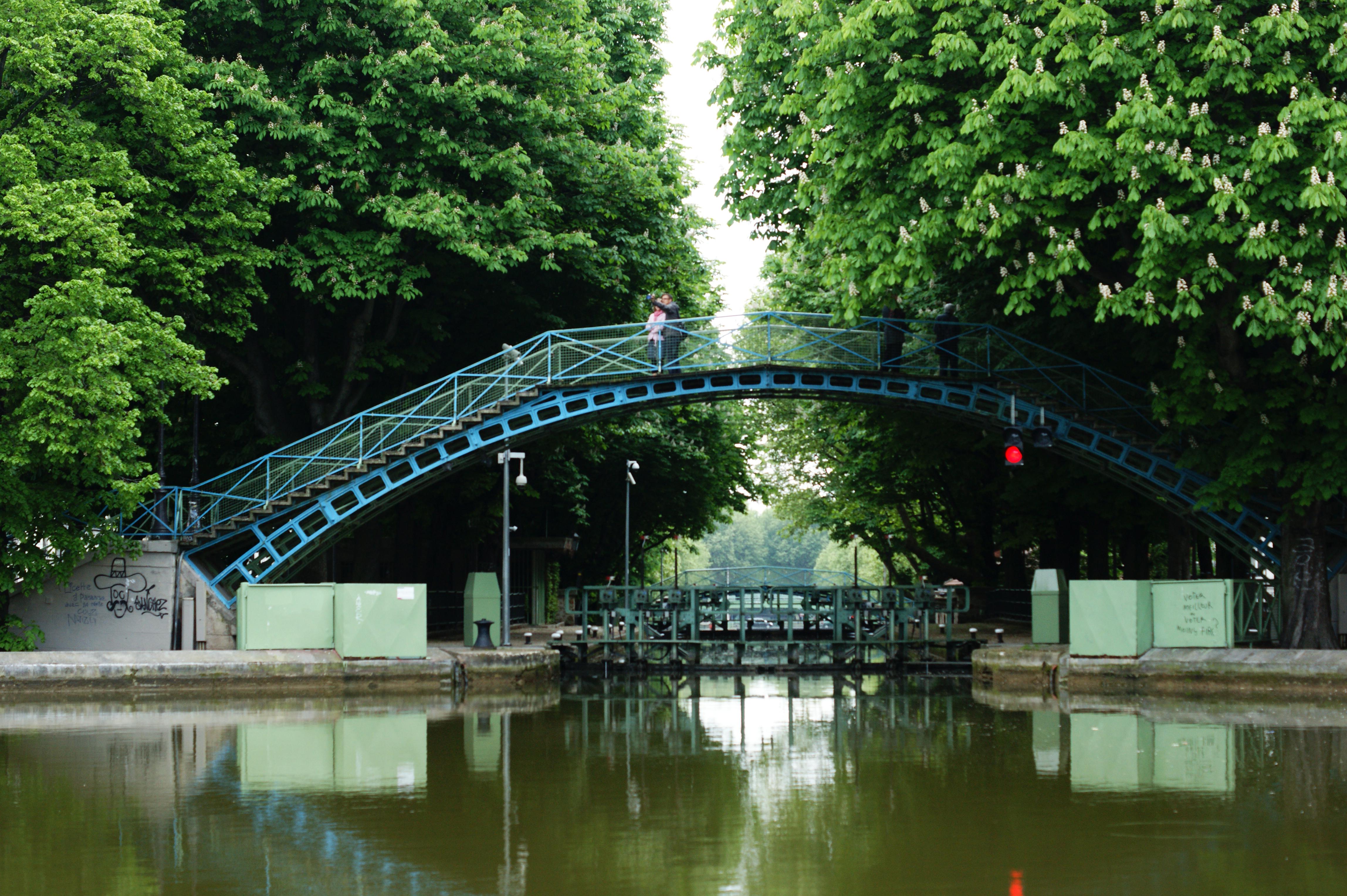 Canal Saint-Martin, por Anne-Laure Caquineau