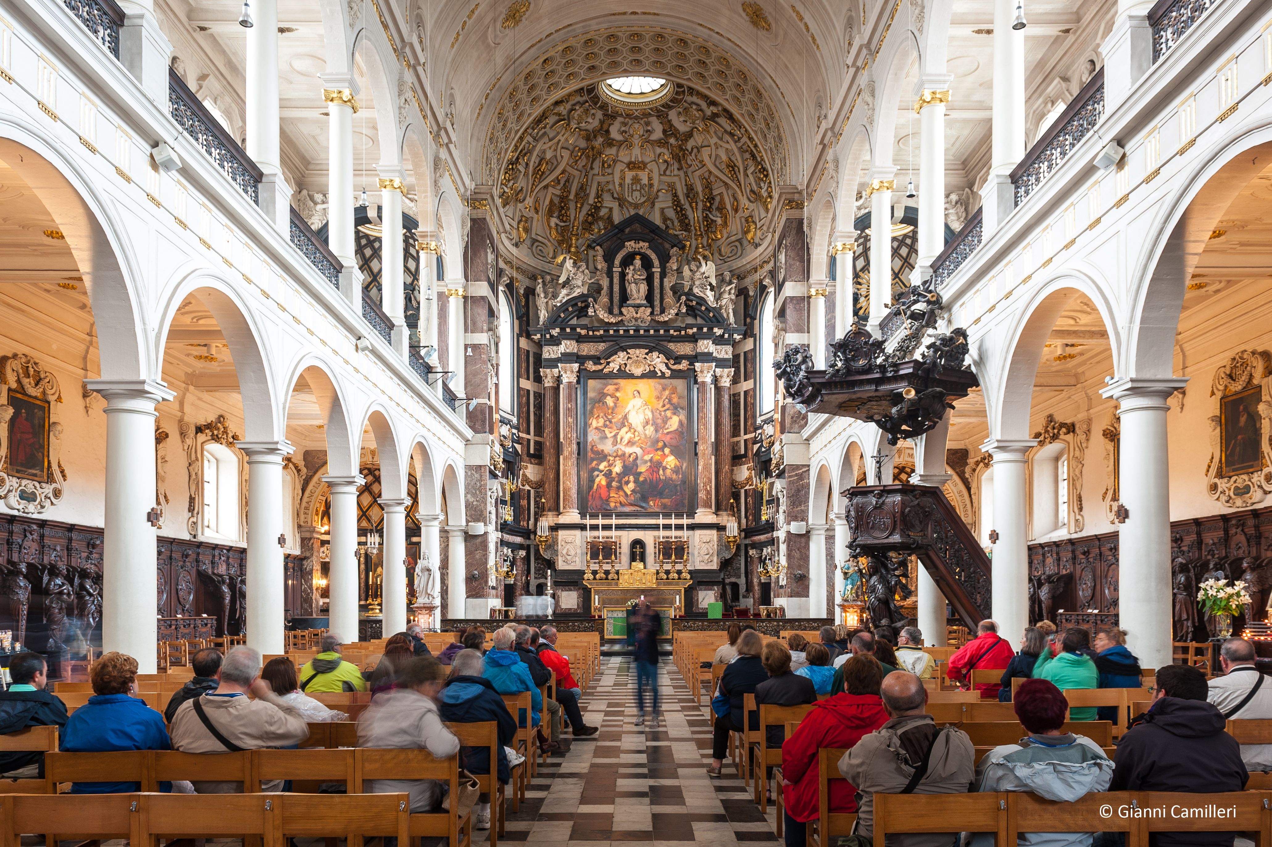 Iglesia de San Carlo Borromeo, por Turismo de Amberes