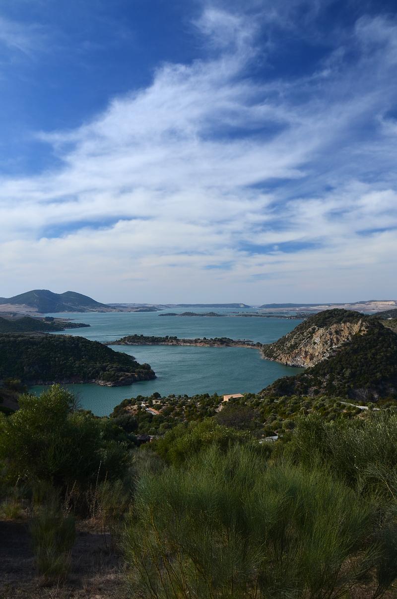 Mirador del Guadalcacín desde el Tajo del Águila, por Miguel Egido
