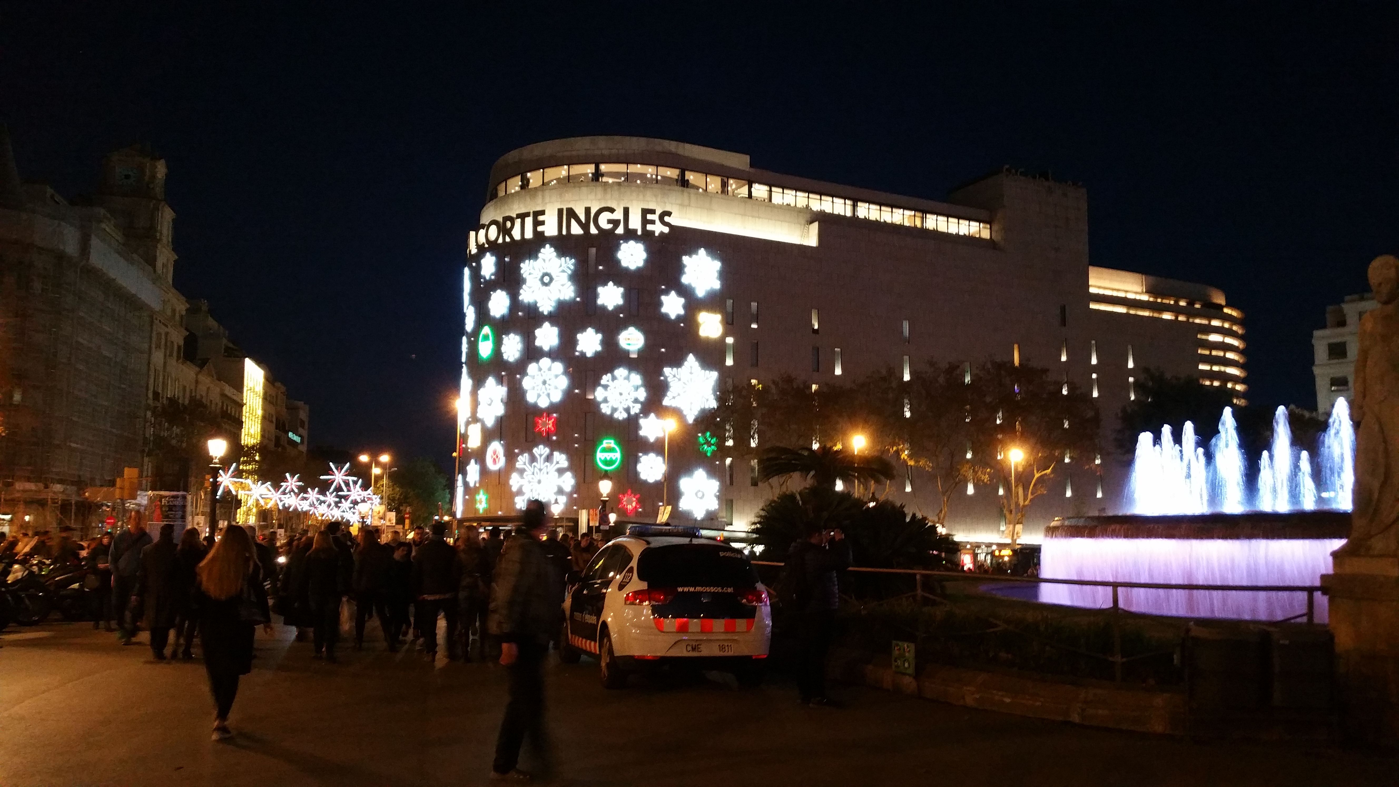 Navidad en Barcelona, por Angeles Cid