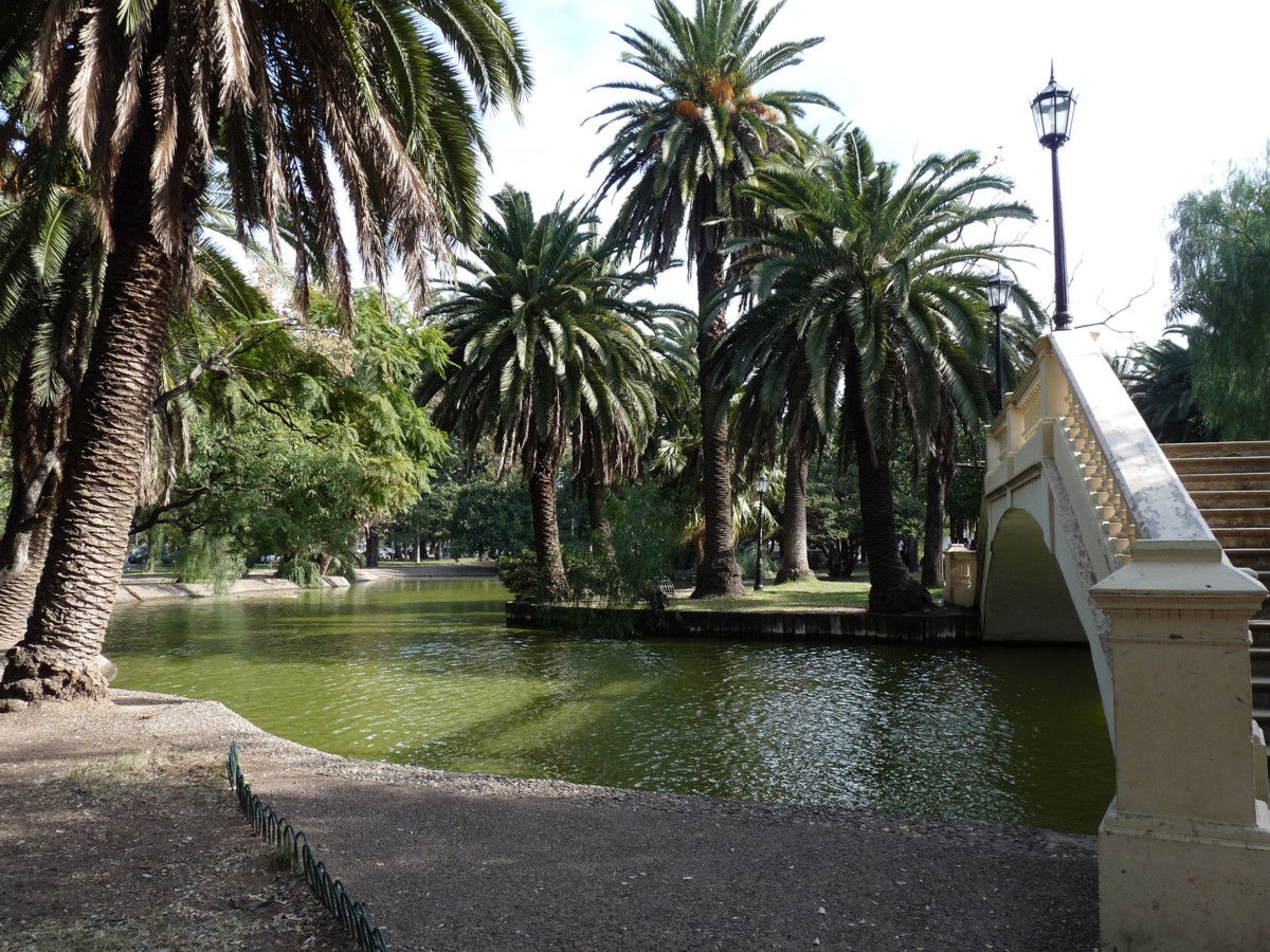 El Lago del parque, por Giselle 