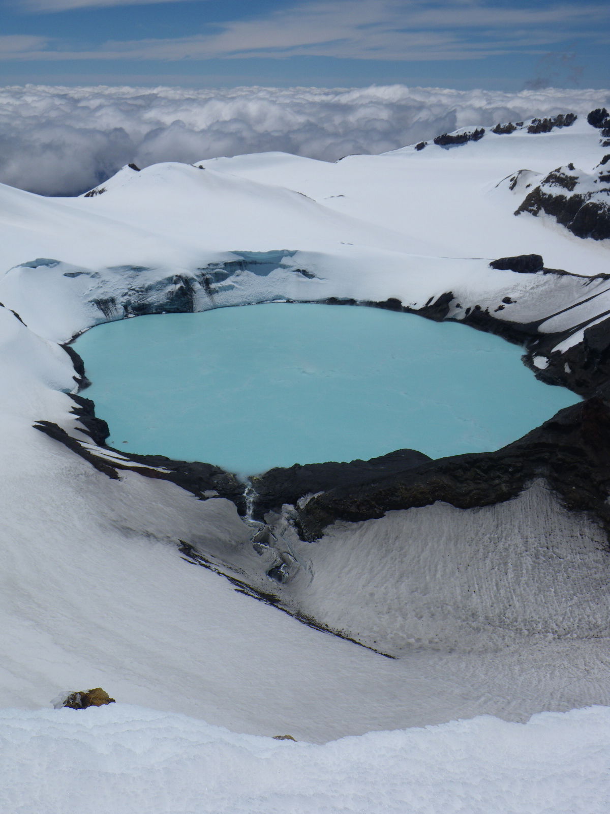 Monte Ruapehu, por Zombeni