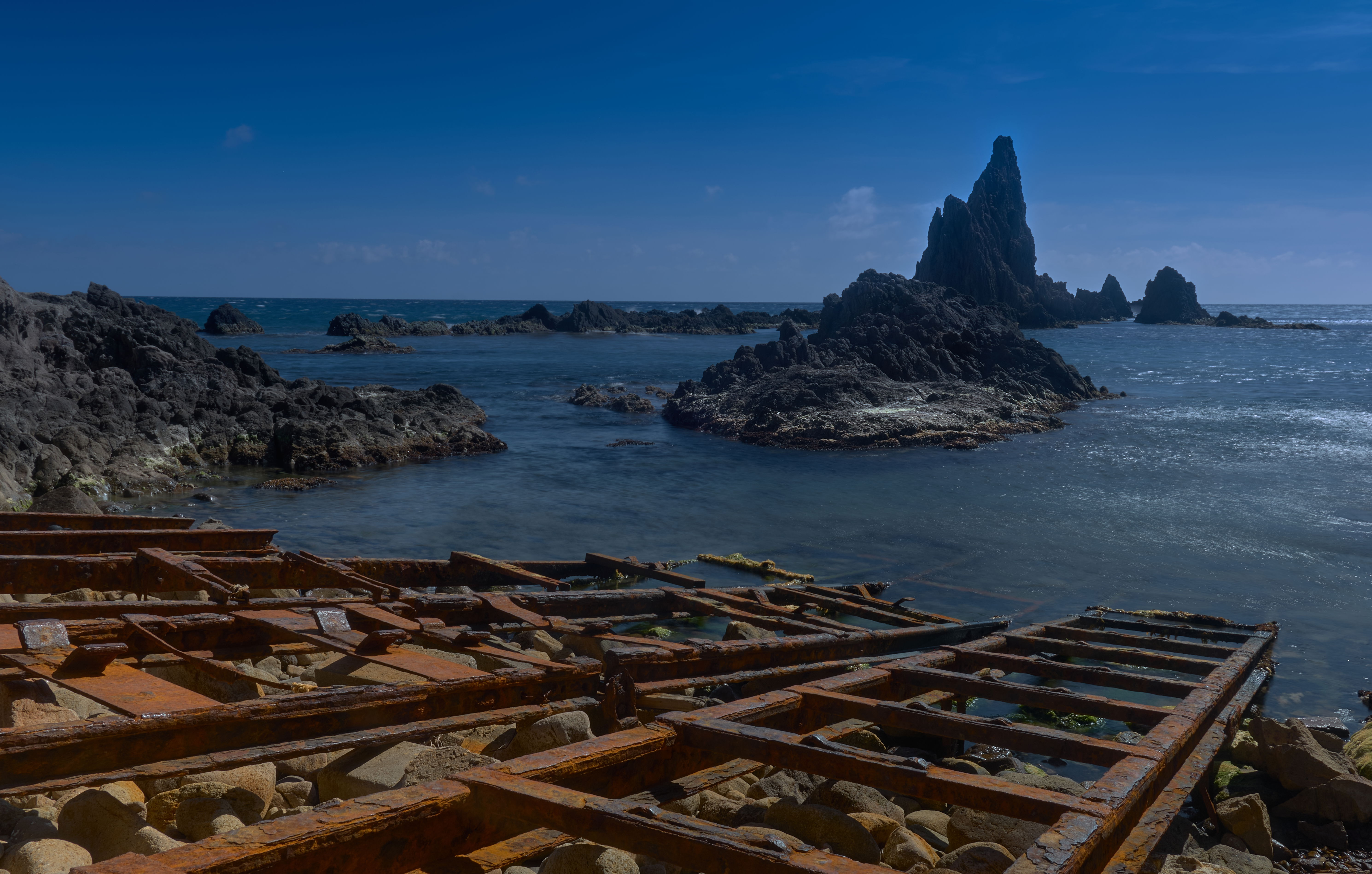 Faro de Cabo de Gata, por Rafael Vilches