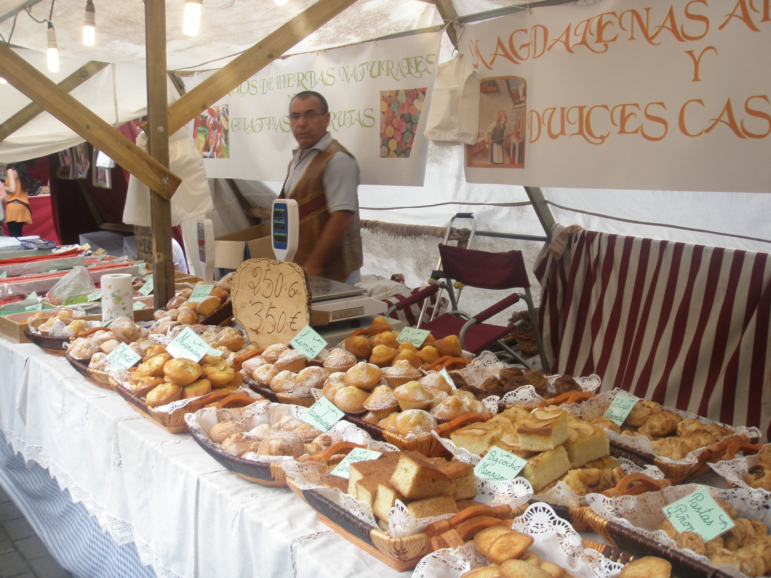 Mercadillo del festival intercélticu de Avilés, por Enma
