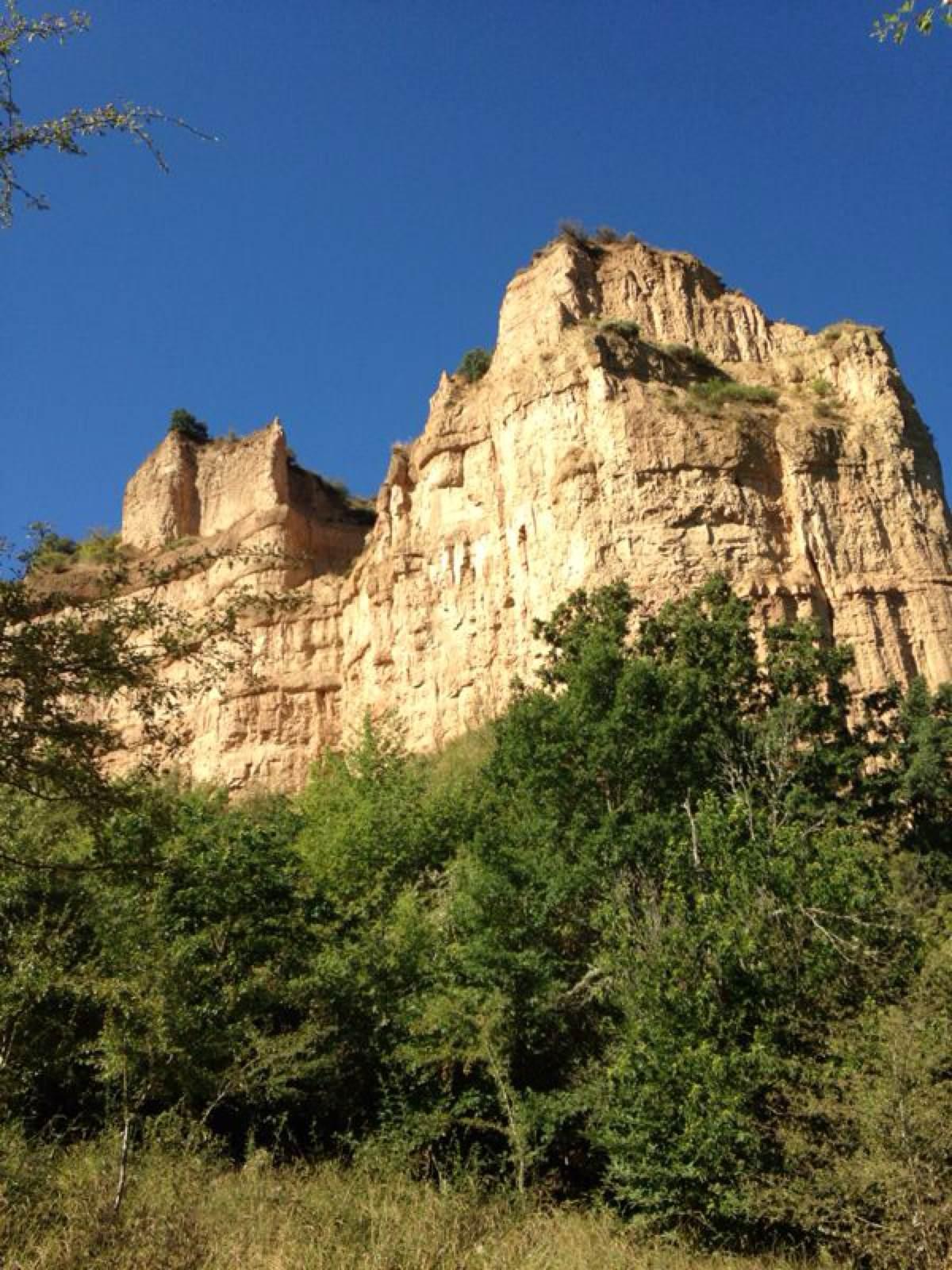 Barrancas de santalla, por Jose Roelfy morales