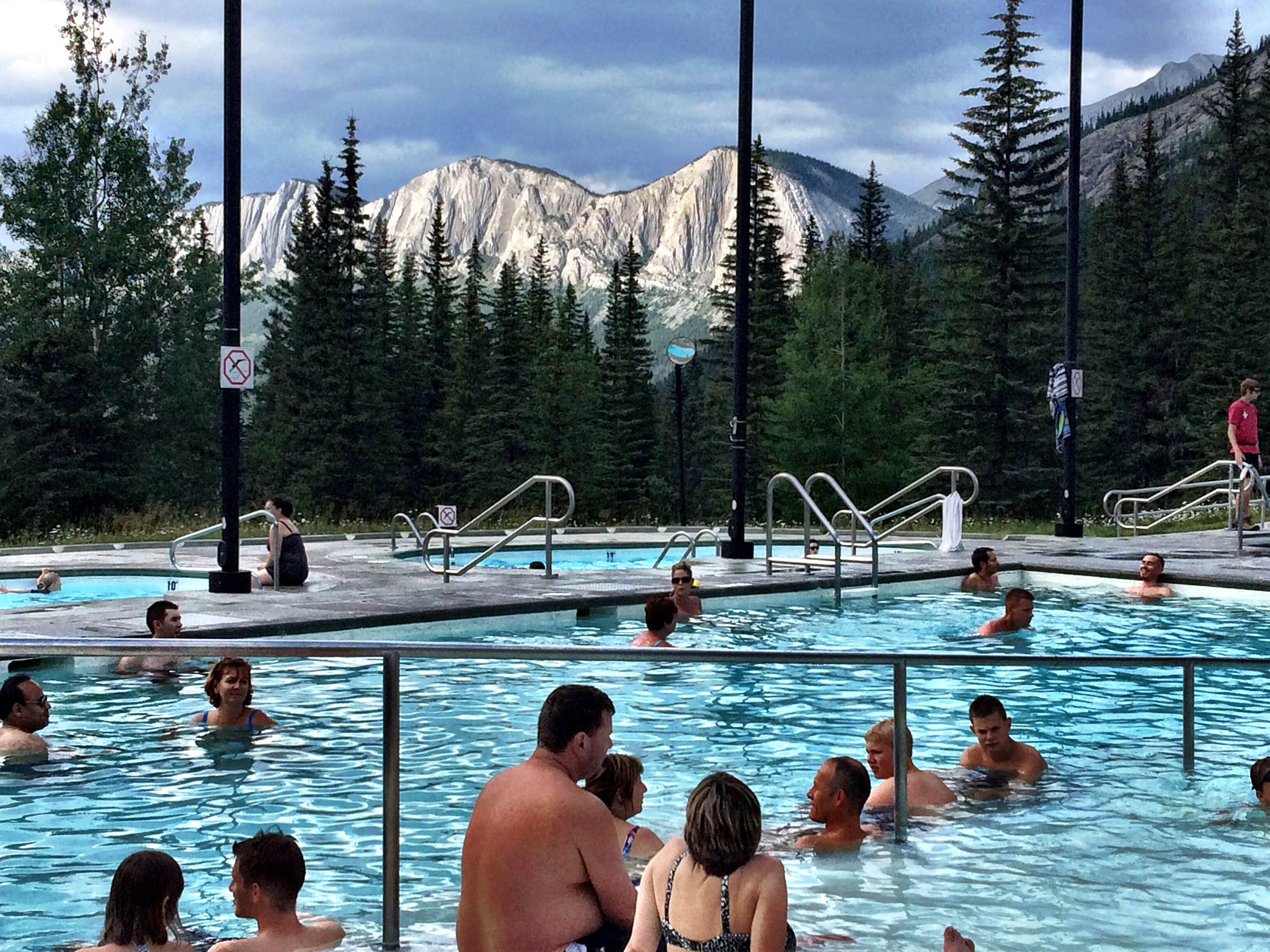 Miette Hot Springs, por Maureen Pies