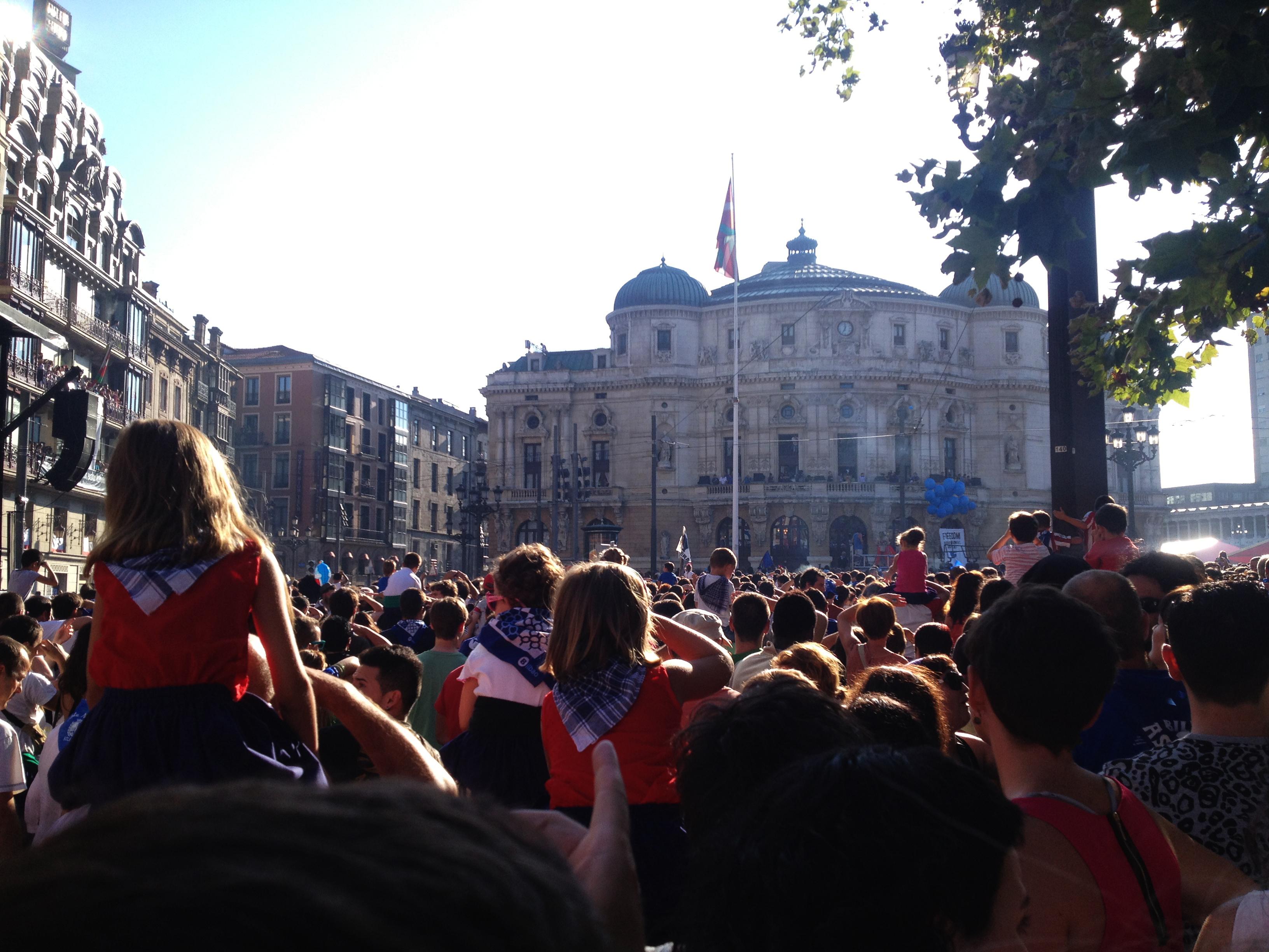 Txupinazo de la Aste Nagusia, por Cristina E Lozano
