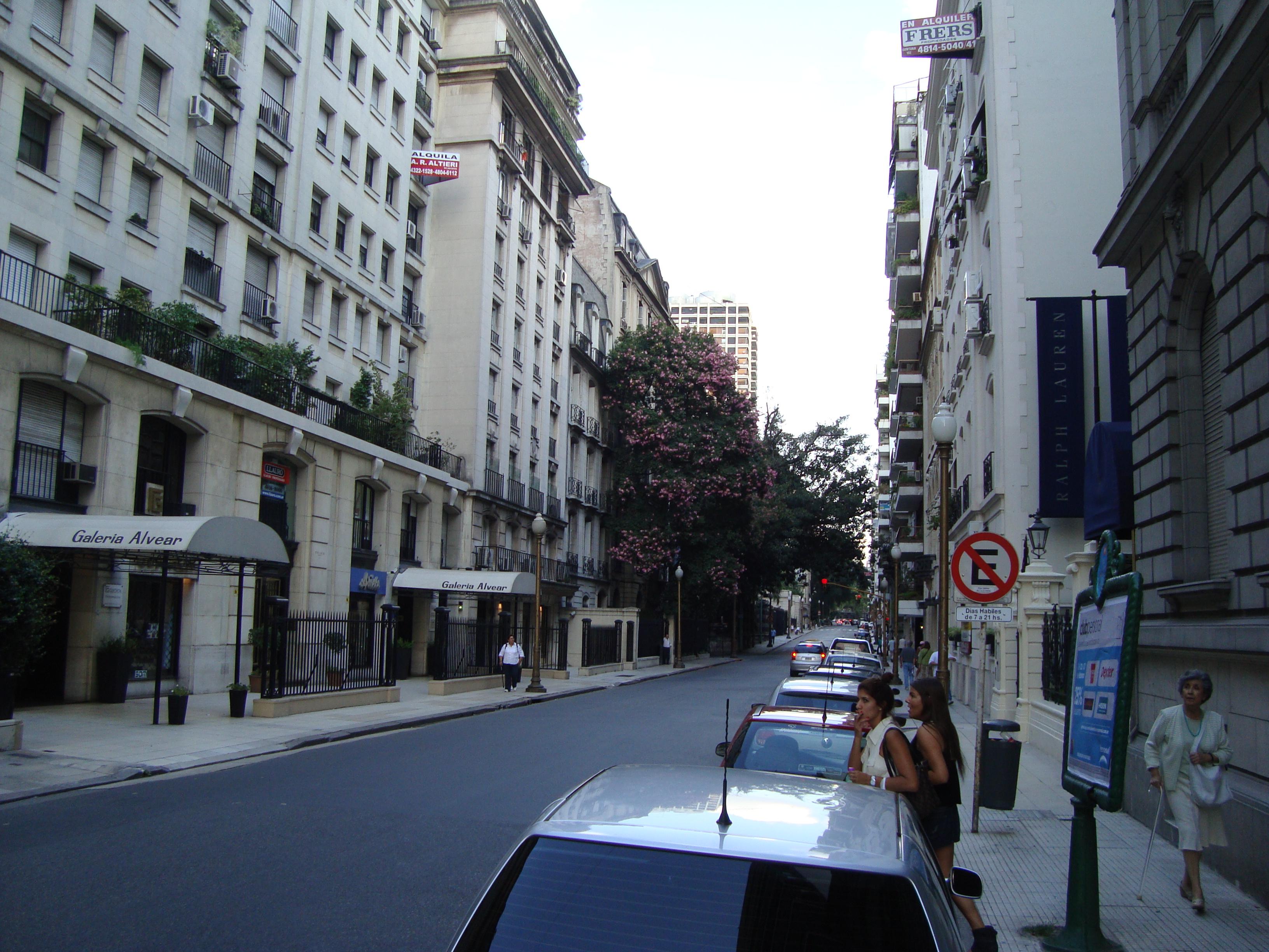 Avenida Alvear, por Pedro Luiz Rosa
