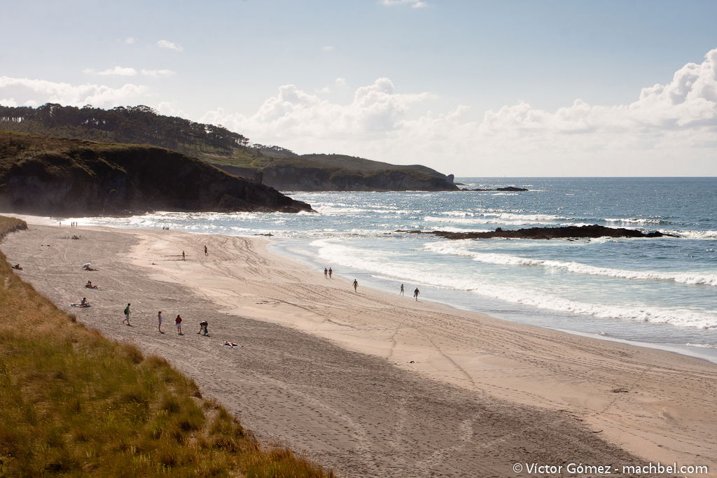 Playa de Frejulfe, por Víctor Gómez - machbel