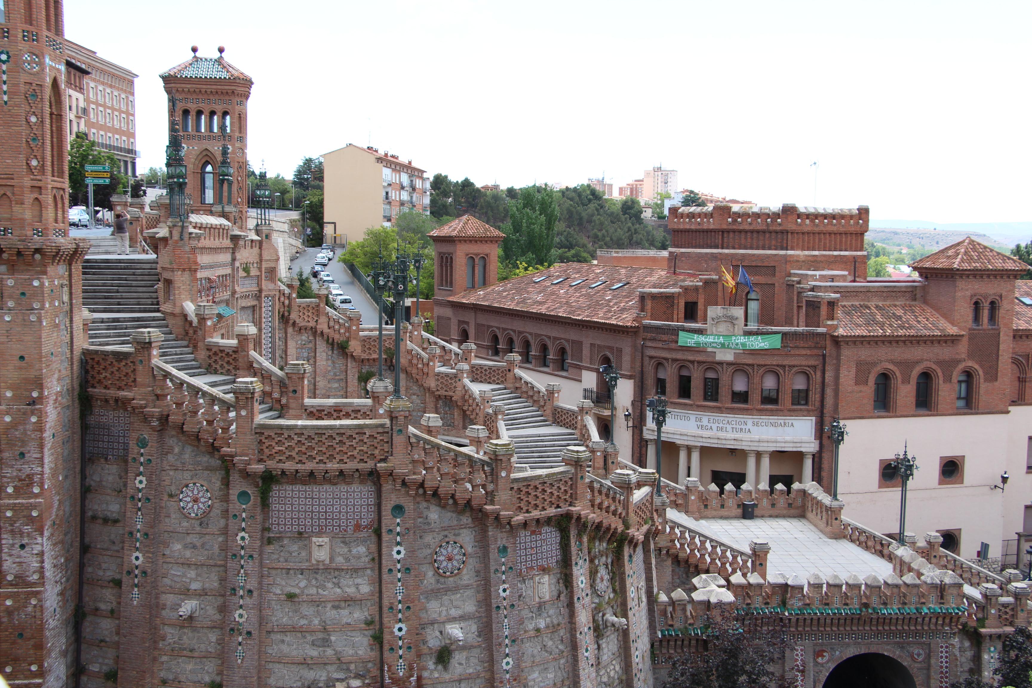 Escalinata de la estación, por macmuseo