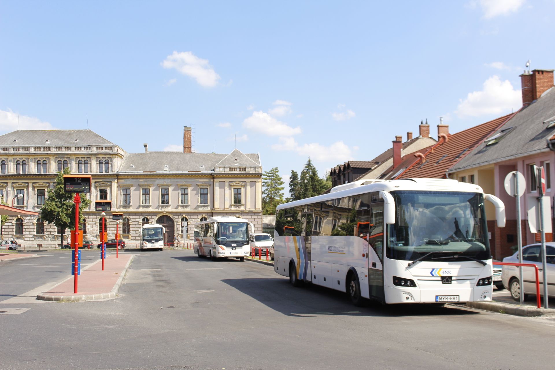 Estación de Autobuses de Sopron, por Sebastian Muñoz