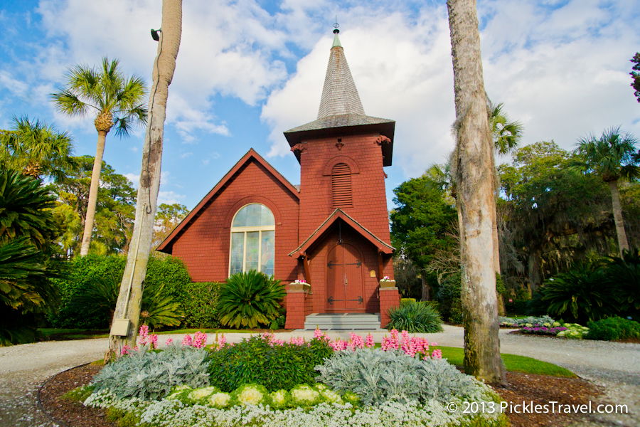 Faith Chapel, Jekyll Island, por Greta @ Pickles Travel Blog