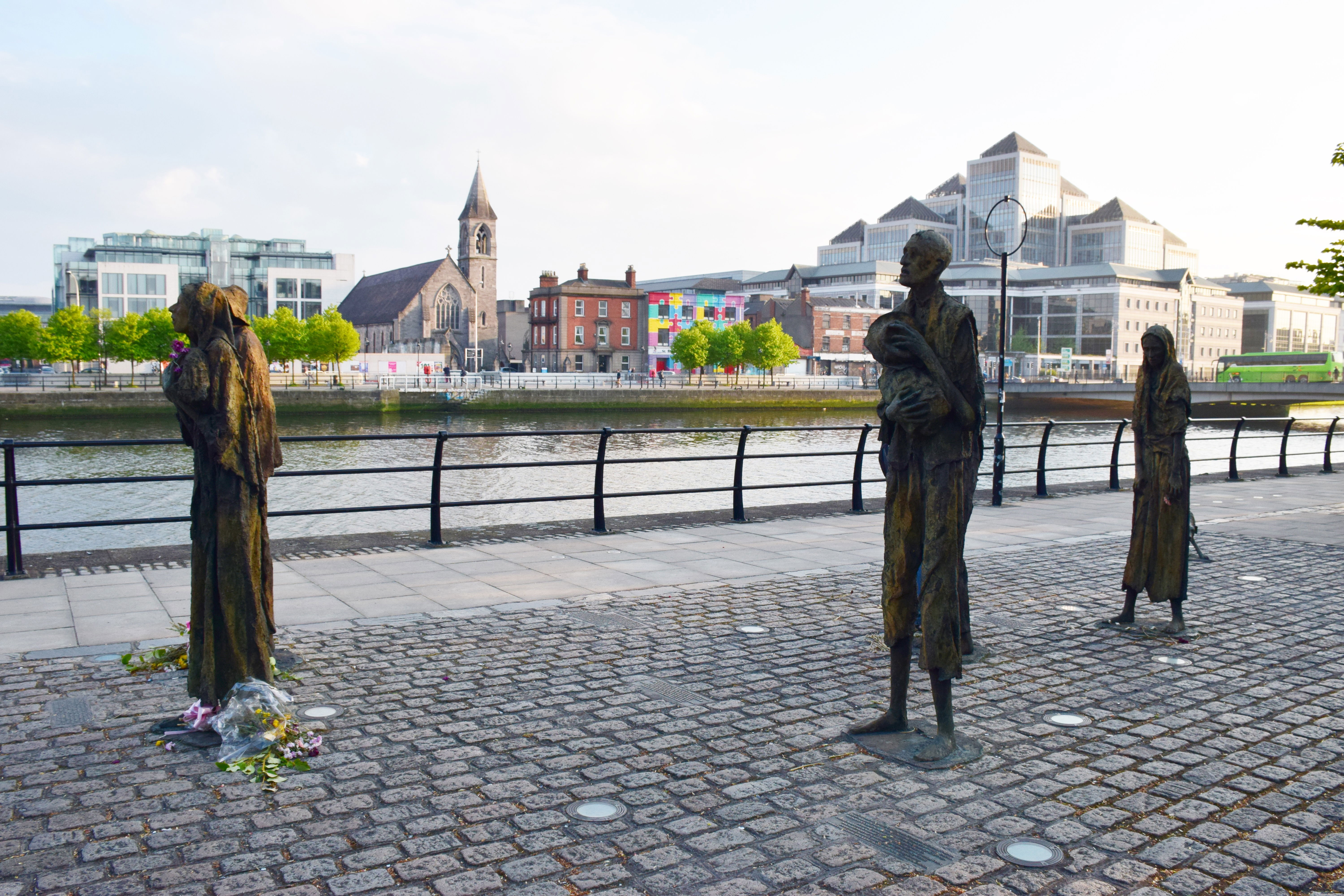 Famine Memorial, por Roberto Gonzalez