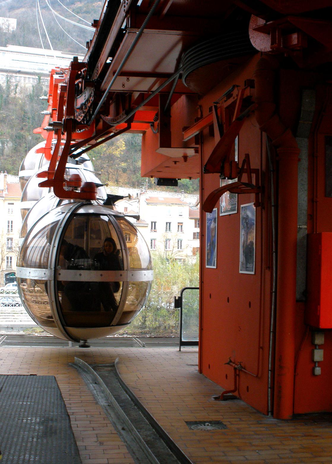 Teleférico de Grenoble Bastille, por Ju Afonso