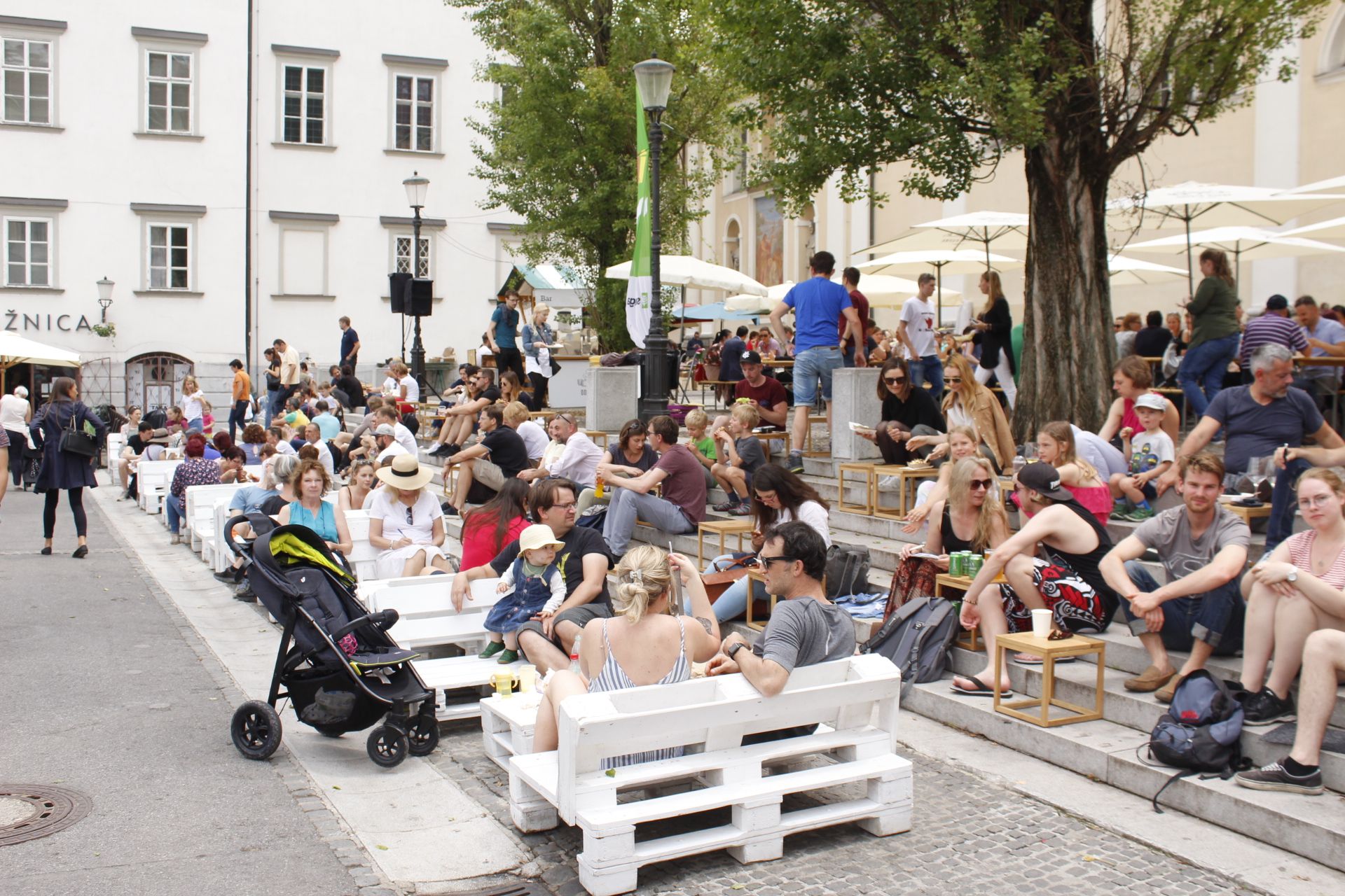 Plaza Pogačarjev, por Sebastian Muñoz