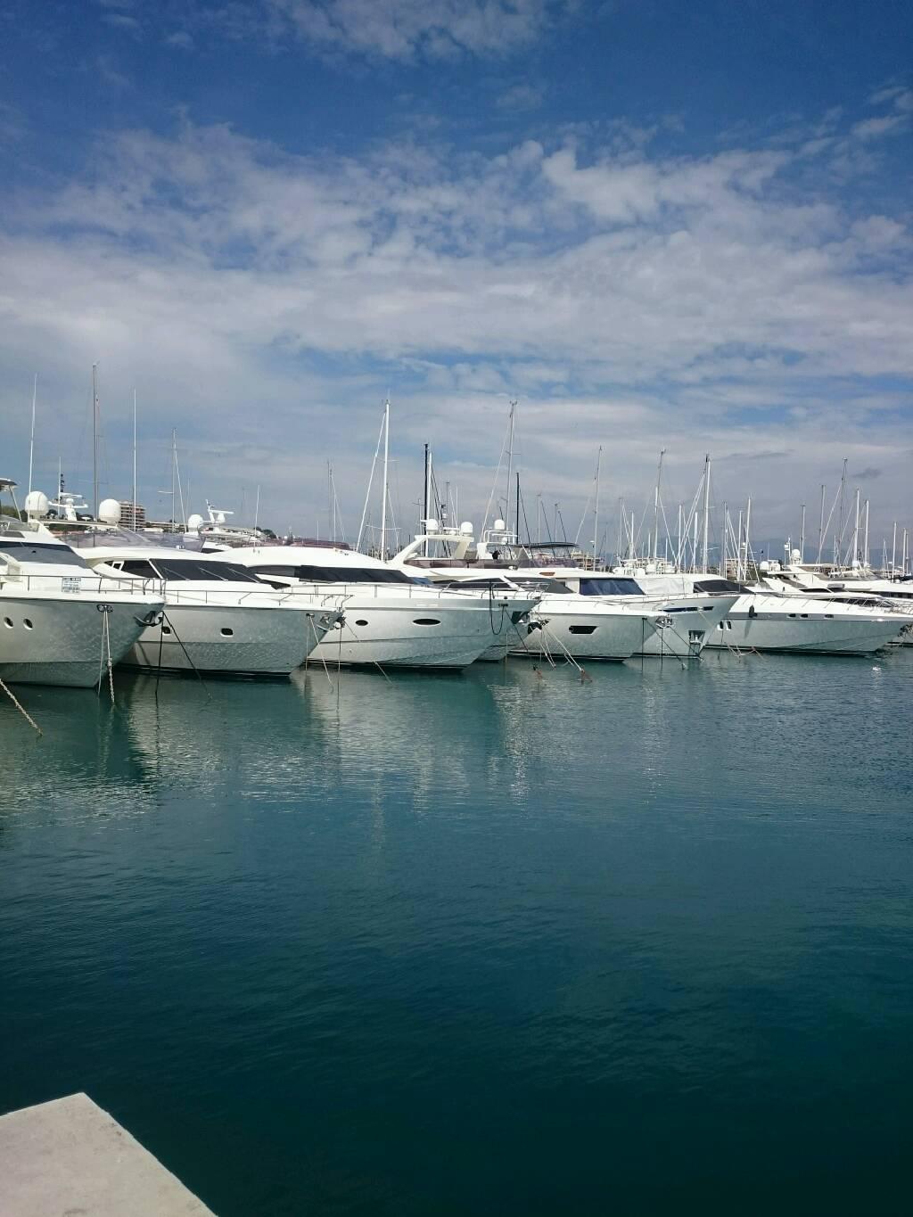 Le port d'Antibes, por franck paira