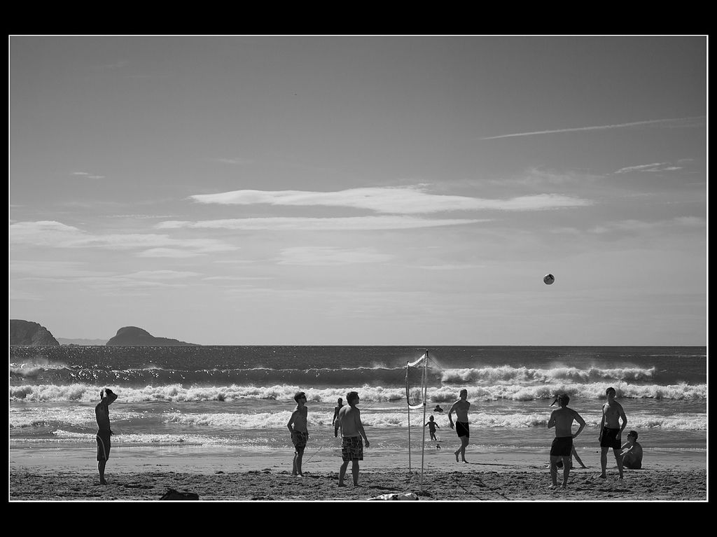 Playa de San Juan de Nieva, por J.R.Amado