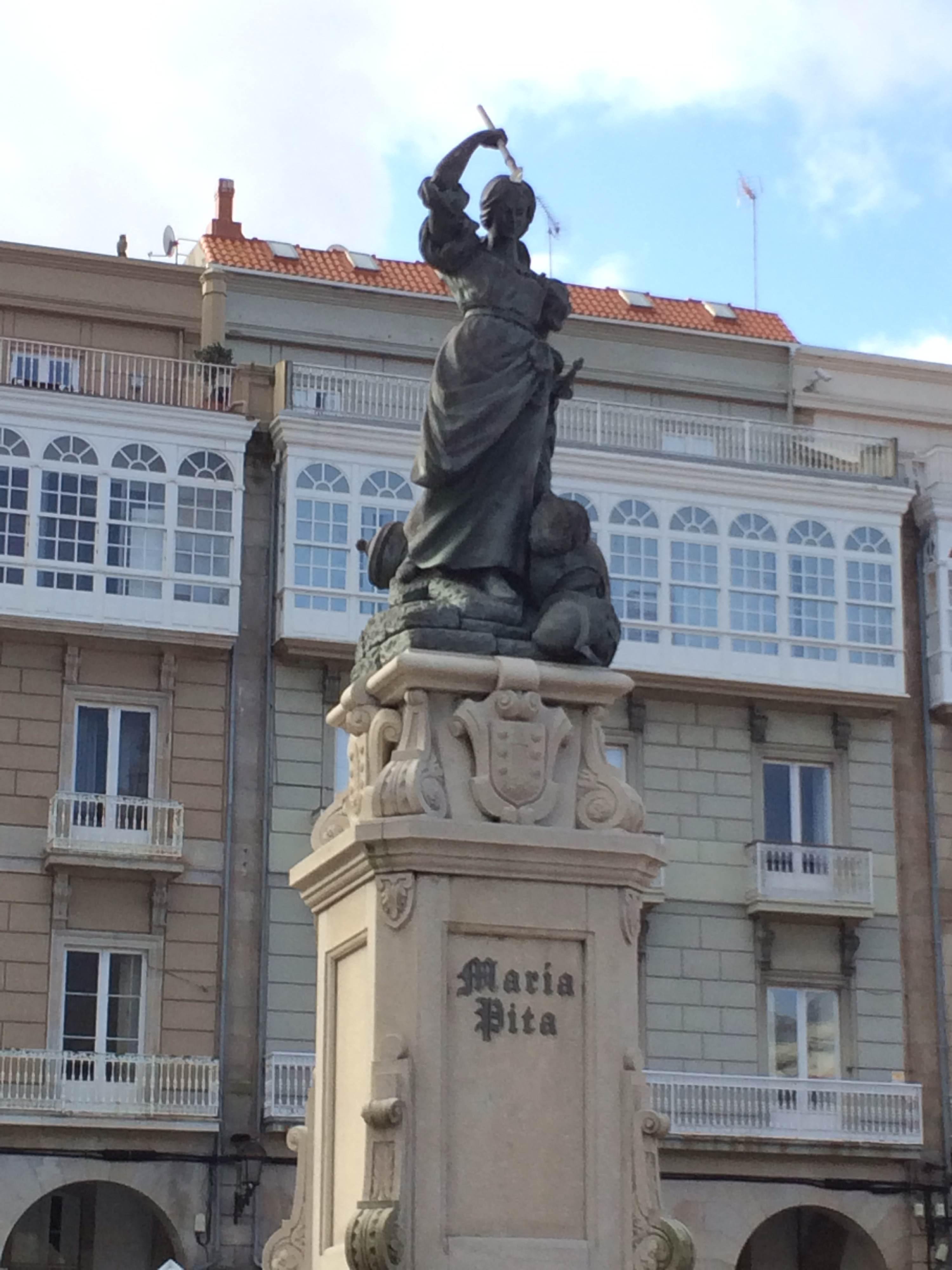 Estatua de María Pita, por Luis 