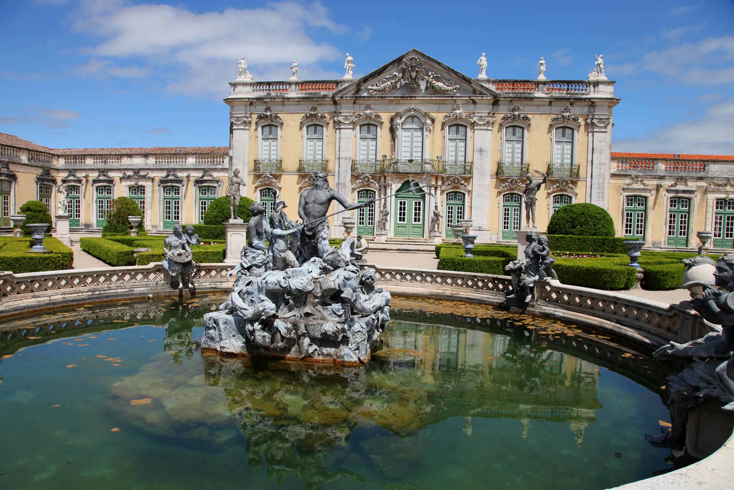 Jardins Palácio Nacional de Queluz, por GERARD DECQ