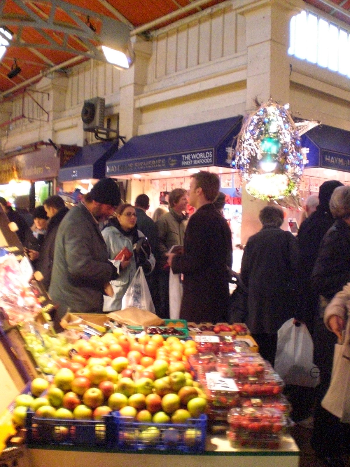 Mercado cubierto, por guanche