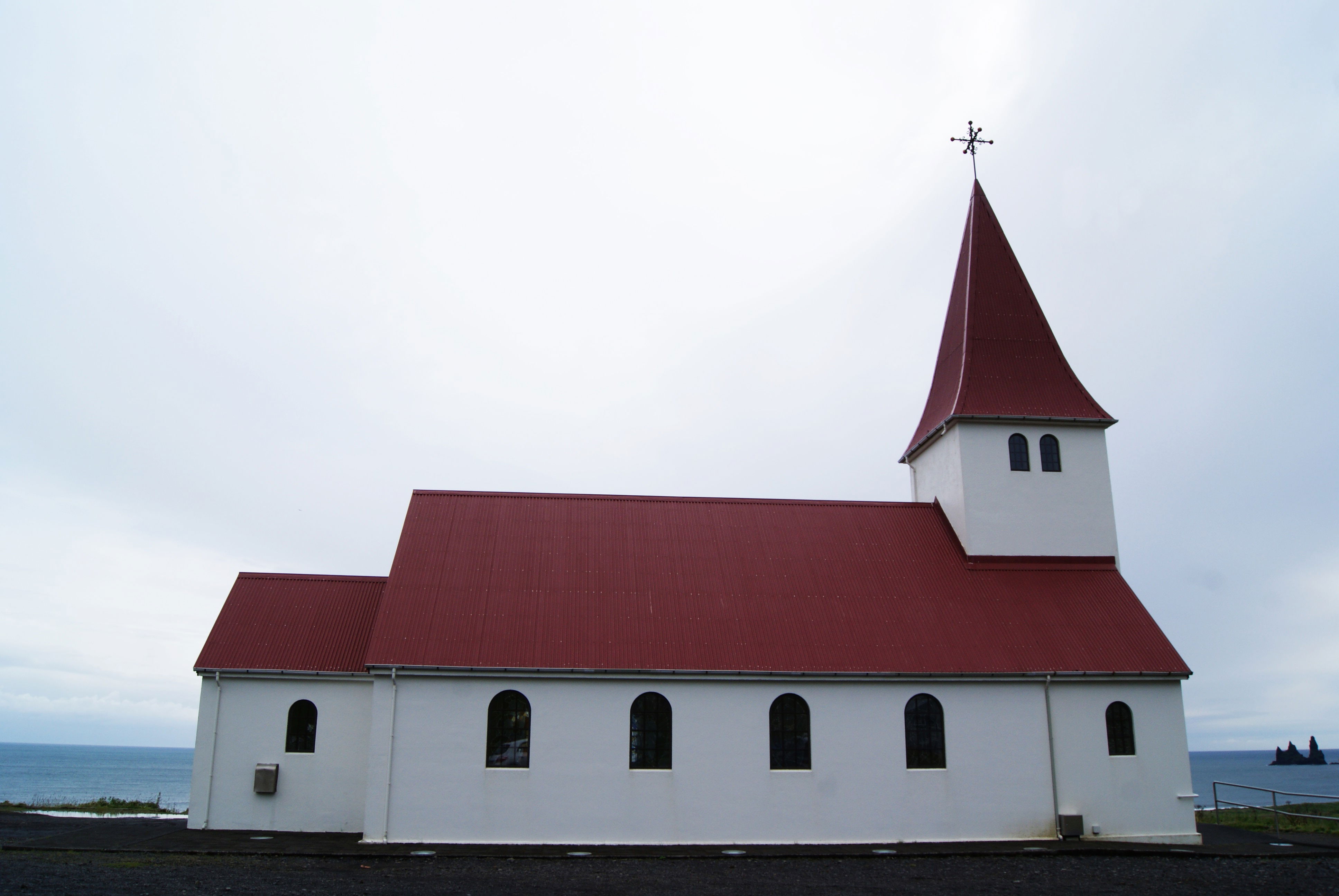 Iglesia de Vik i Myrdal, por Roberto Gonzalez