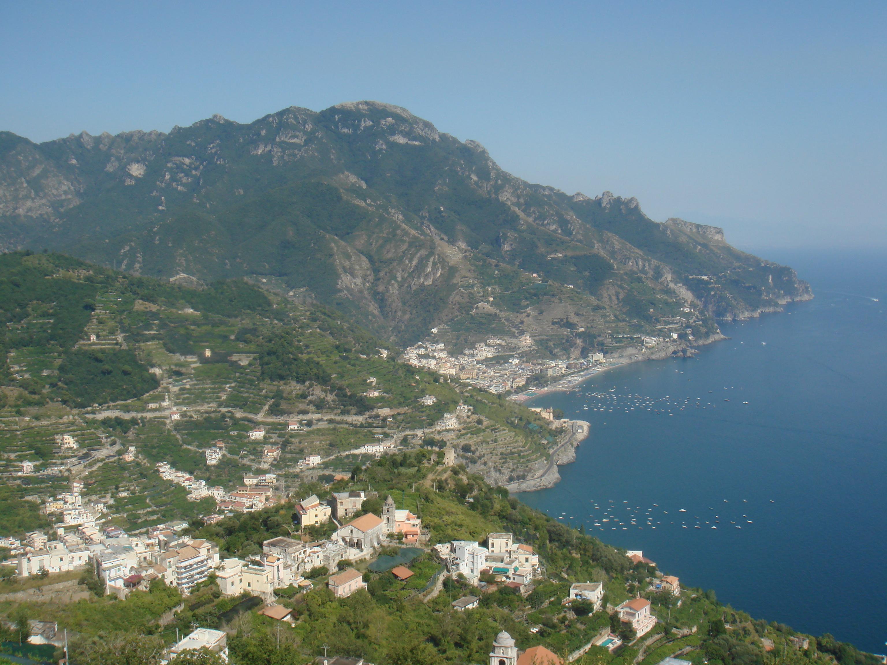 Vista desde Ravello, por Lugares inesquecíveis