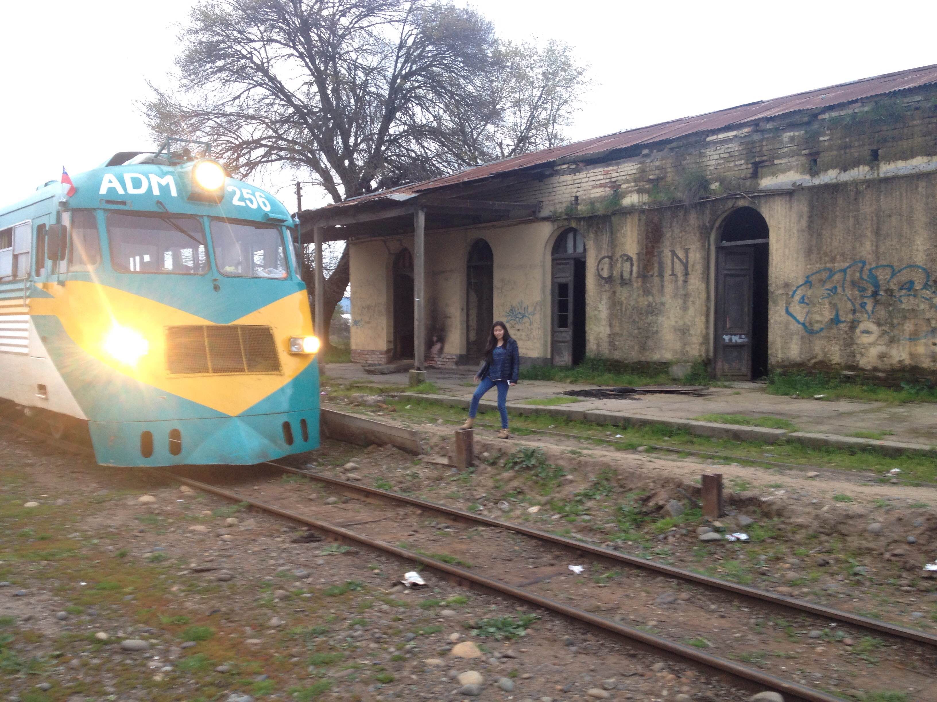 Estación Colin Ramal, por Pablo Olivera 