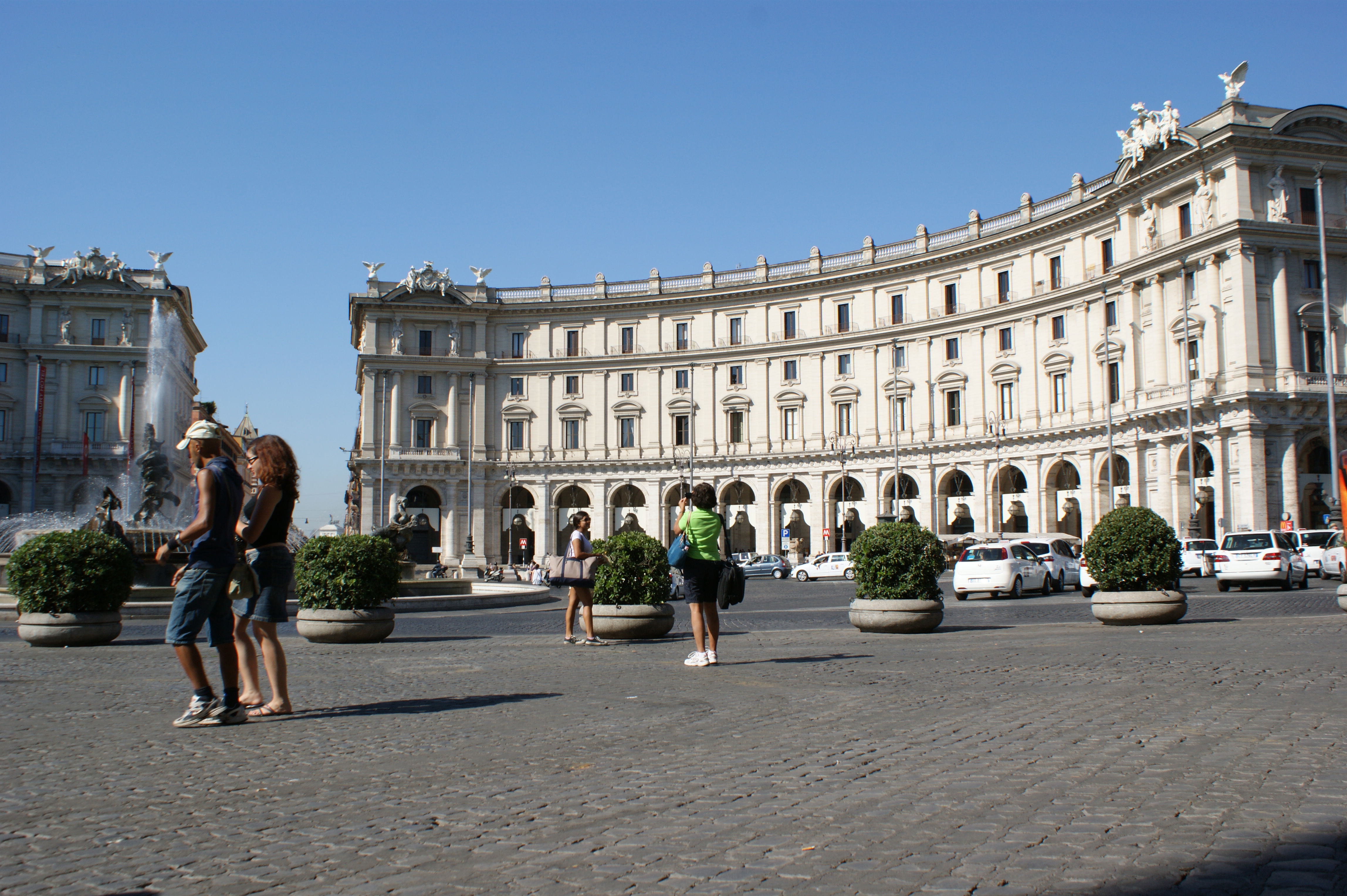 Plaza de la República, por Anne-Laure Caquineau
