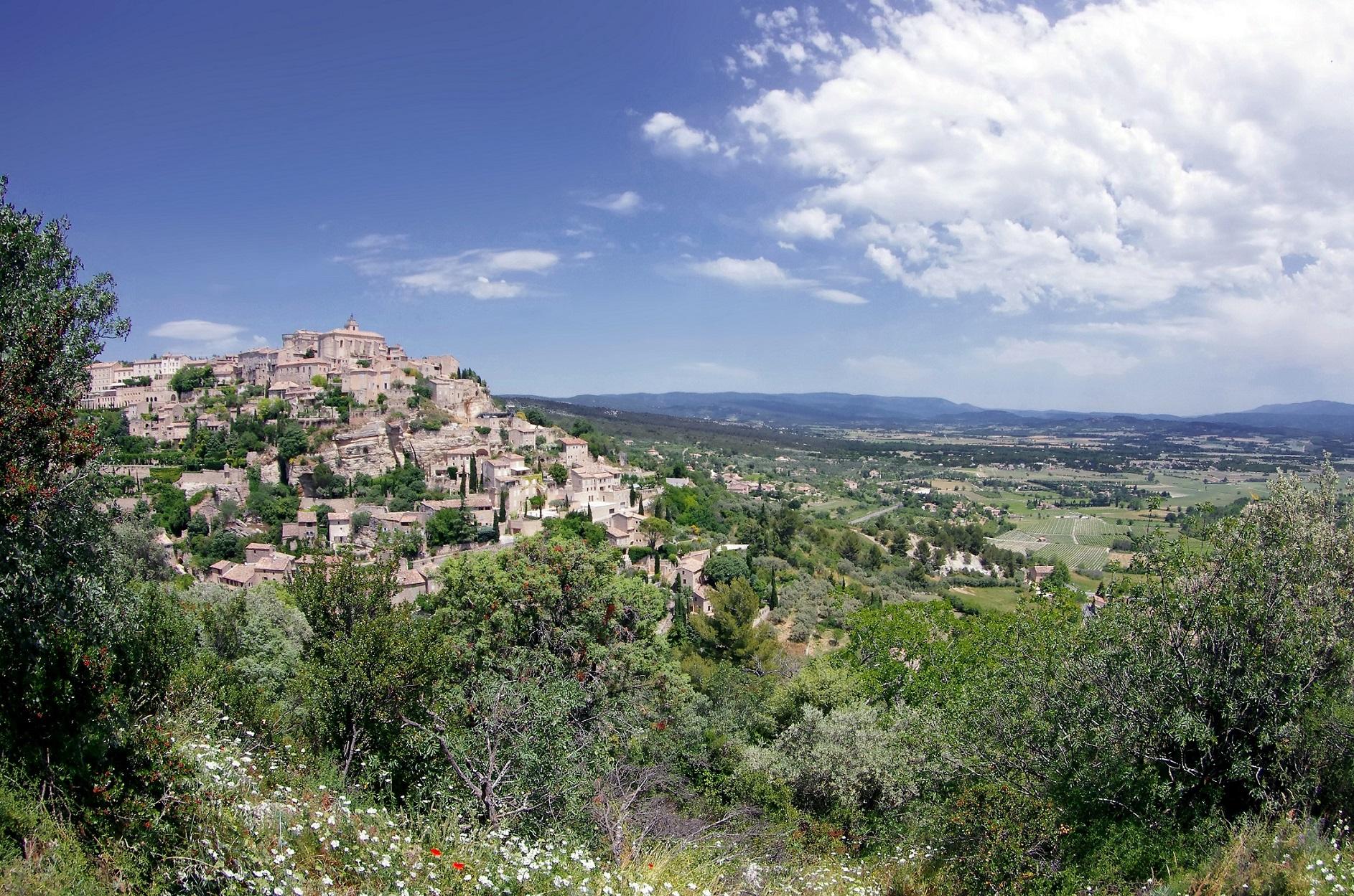 Mirador de  Gordes, por Grégoire Sieuw