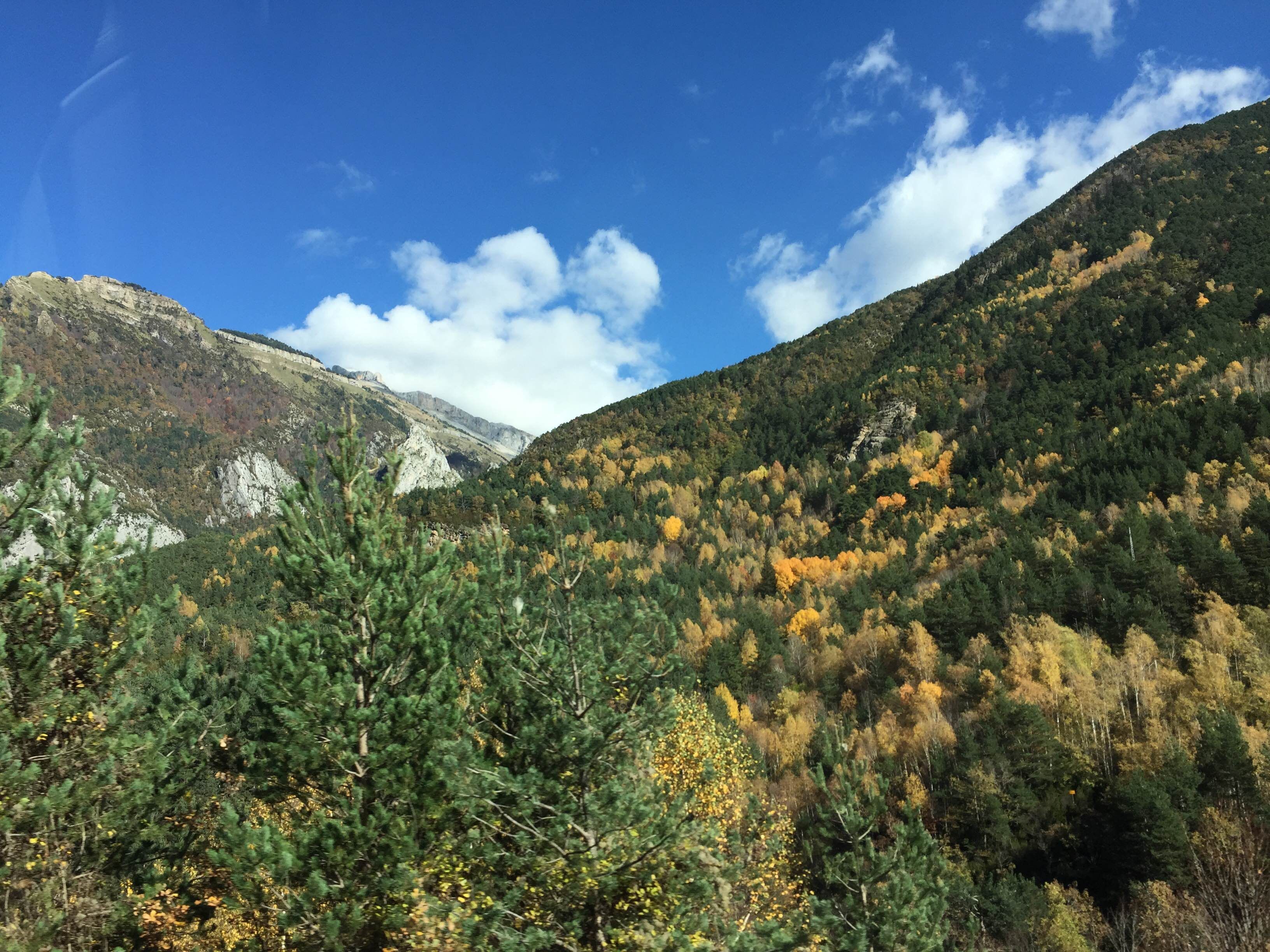 Pirineos desde el Gállego, por Ivana Rosel
