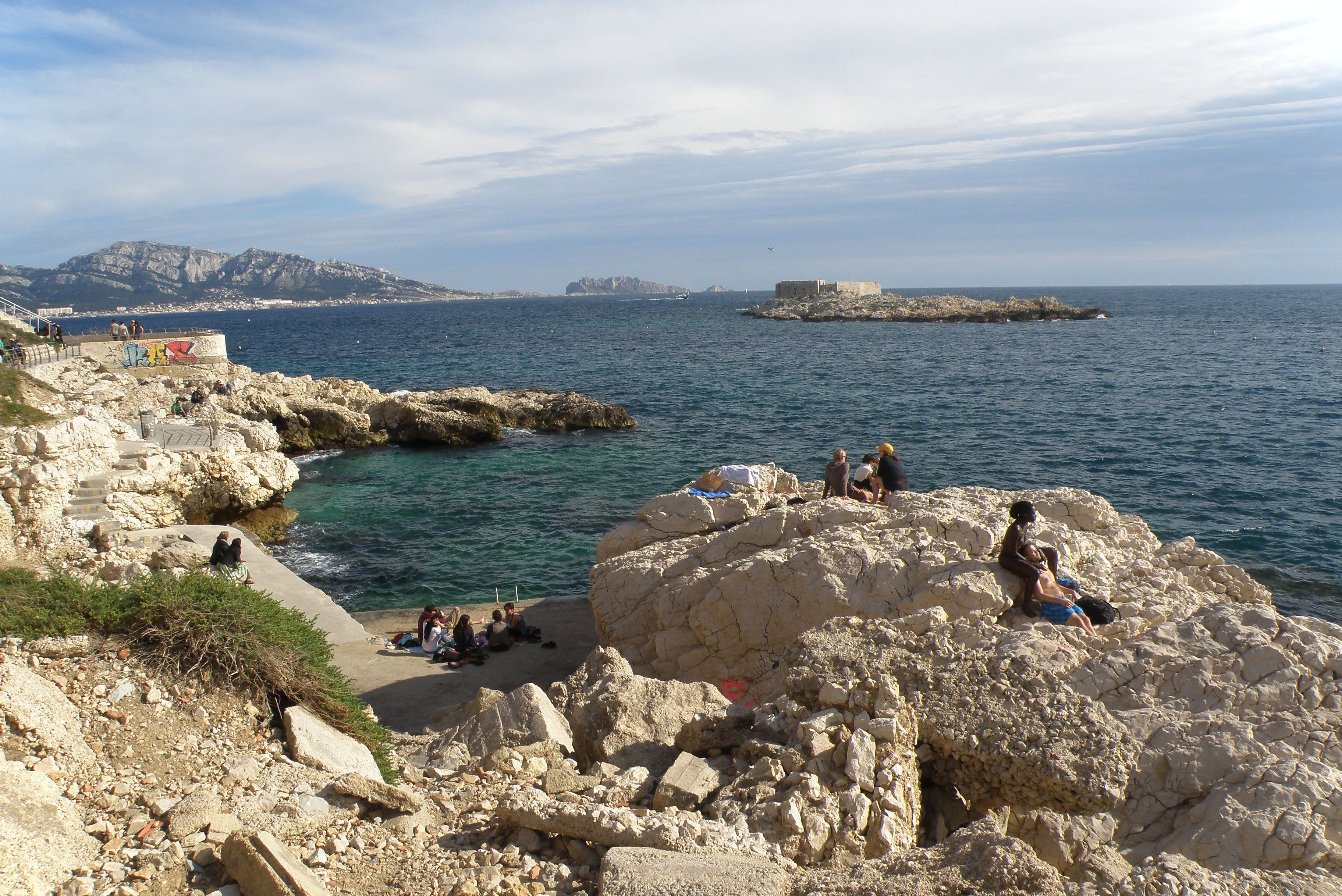 Anse de Malmousque, por Lionel Langlade