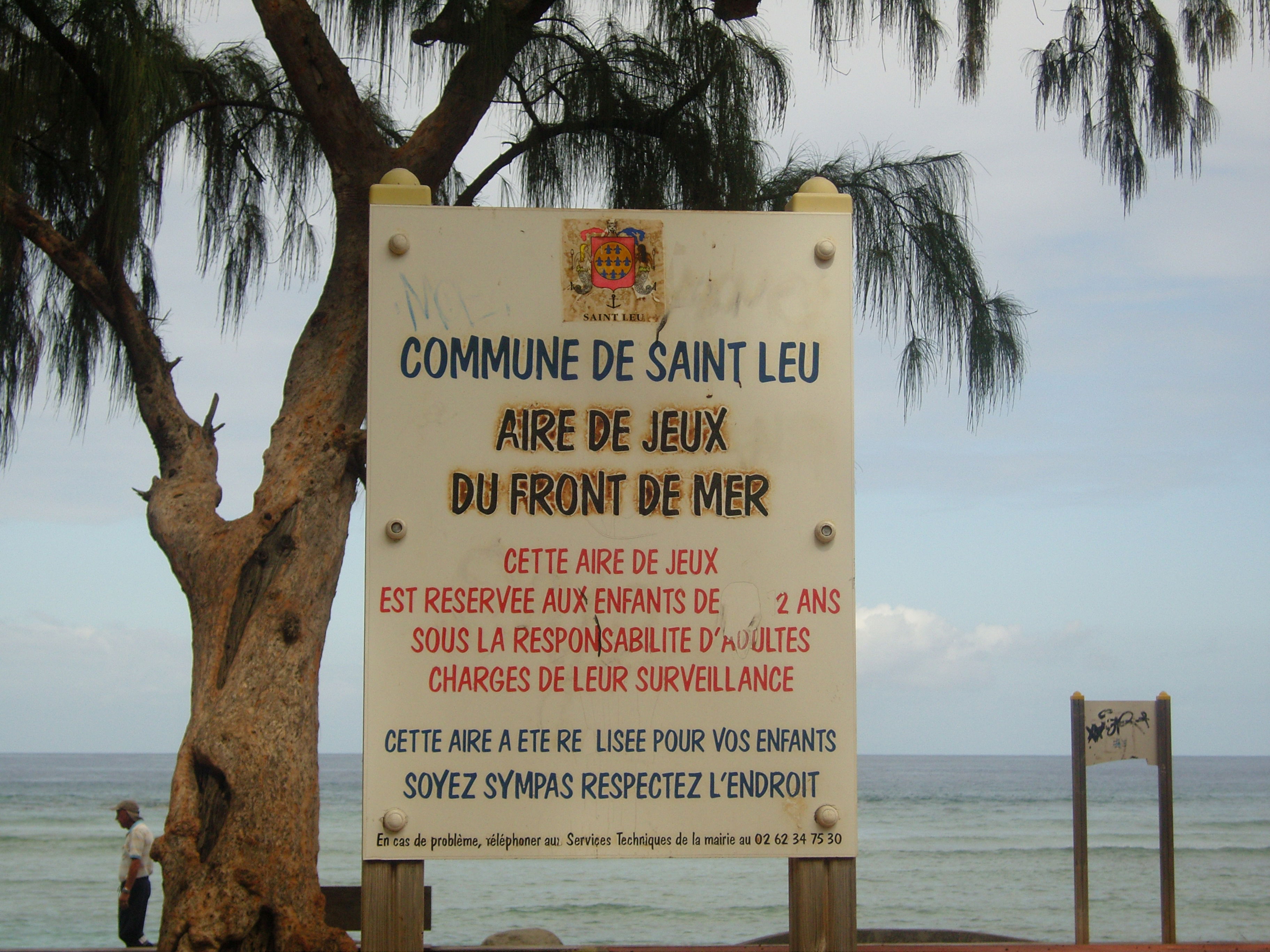 Frente maritimo, Saint Leu, La Reunion, por LAURENT PERUGIA