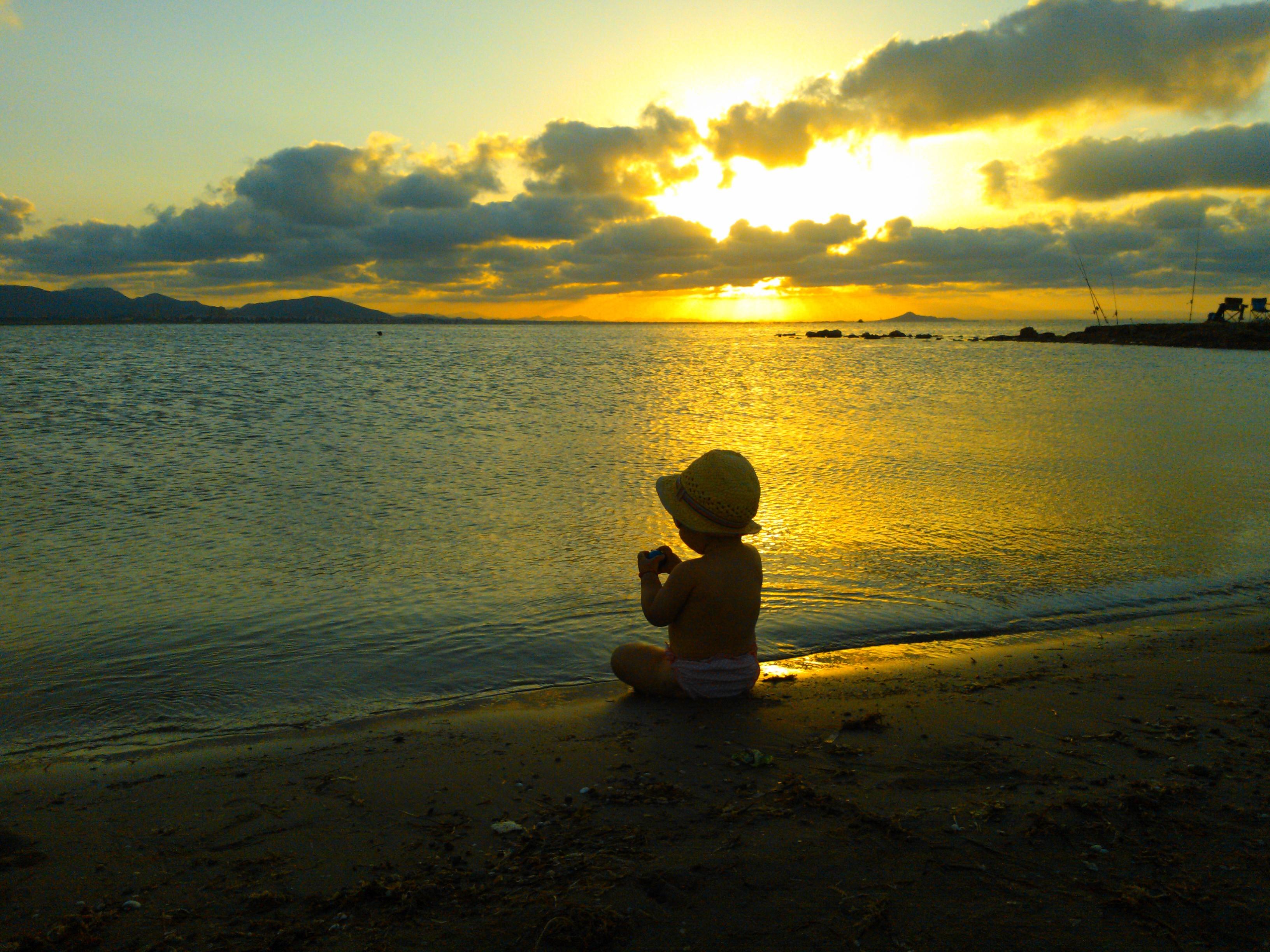 Atardecer, por pako